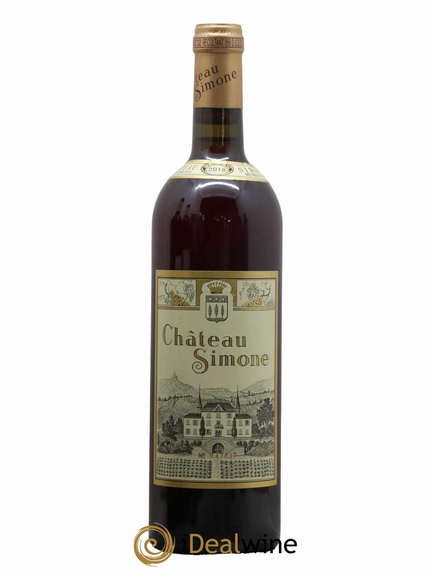 Palette Château Simone Famille Rougier 2018 - Lot de 1 bouteille - 0