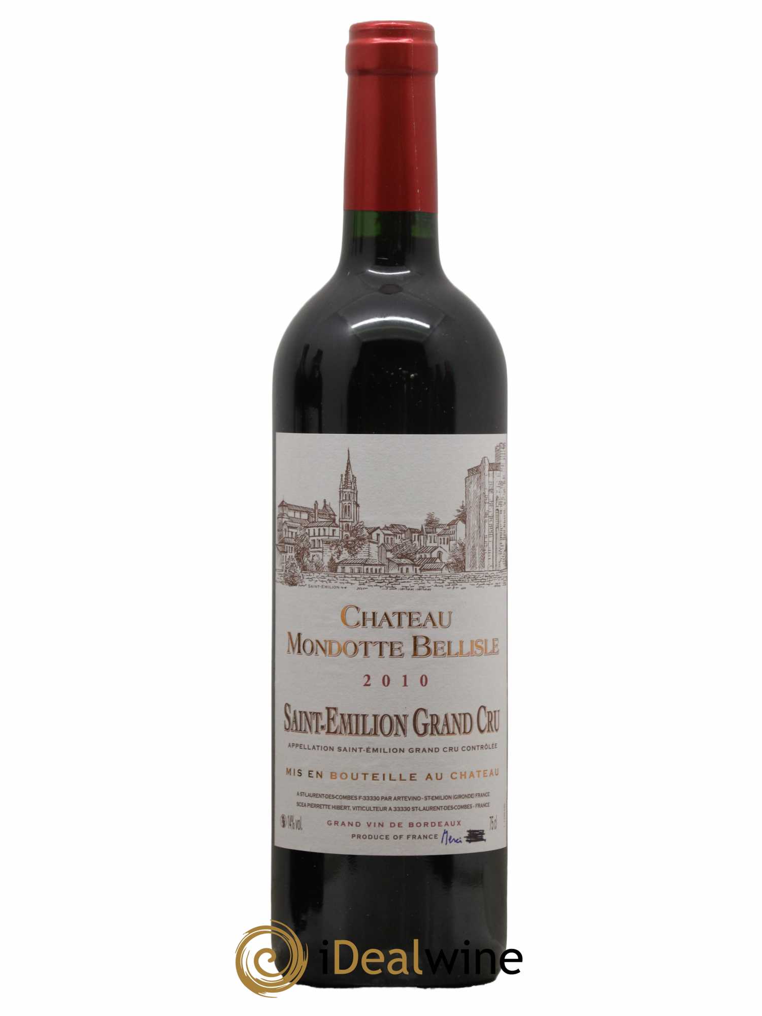 Château Bellisle Mondotte 2010 - Lot de 1 bouteille - 0