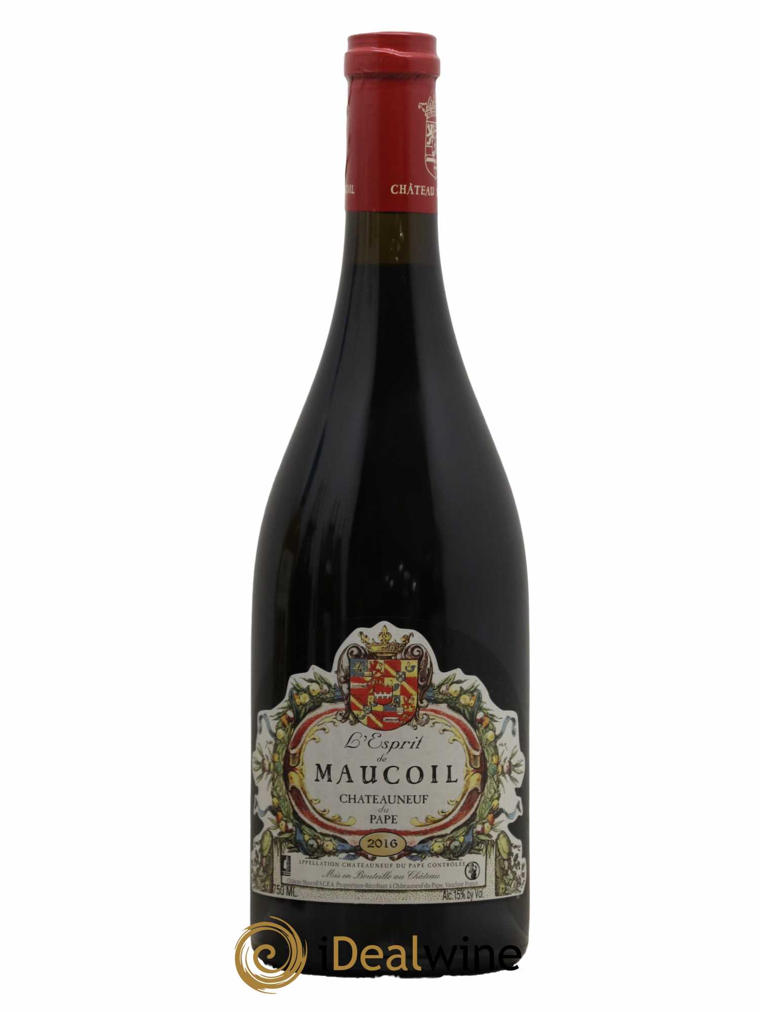 Châteauneuf-du-Pape Esprit de Maucoil Château Maucoil 2016 - Lot de 1 bouteille - 0