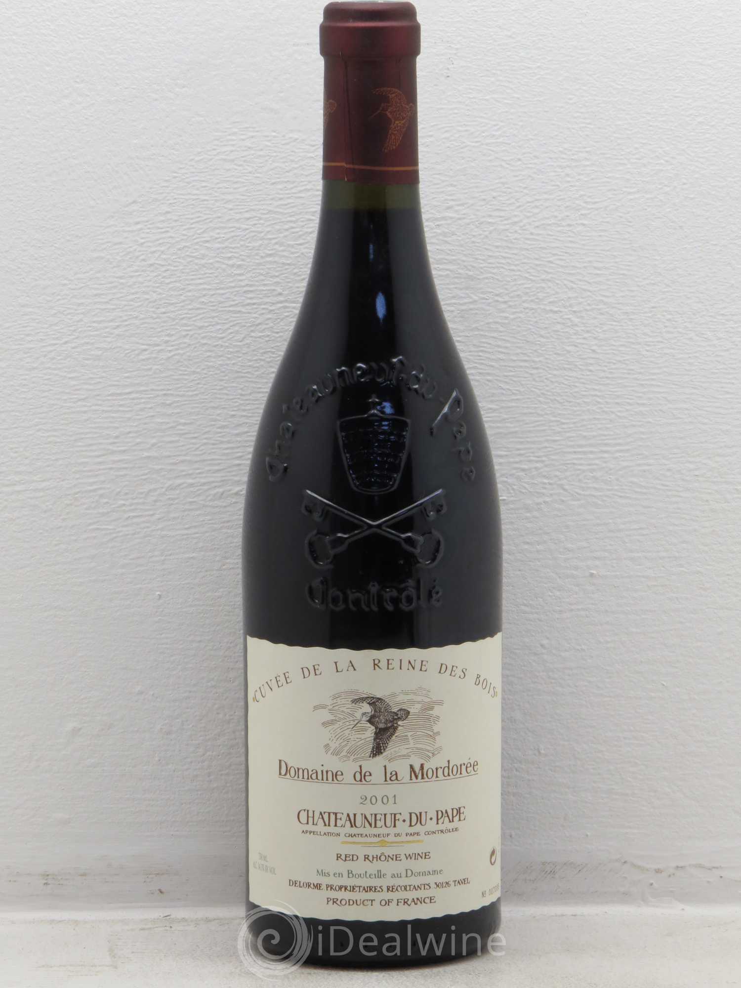 Châteauneuf-du-Pape Domaine de La Mordorée (Domaine de) 2001 - Lot de 1 bouteille - 0