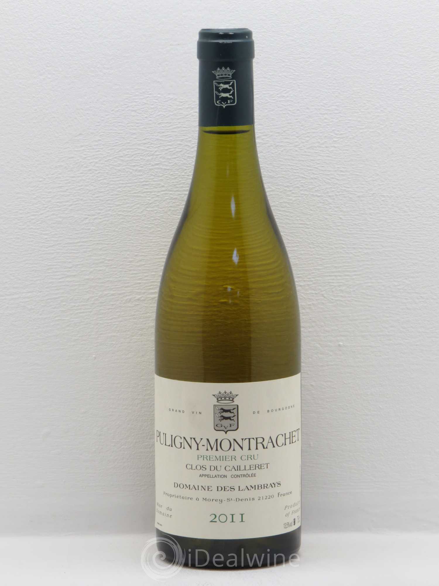 Puligny-Montrachet 1er Cru Clos Des Lambrays clos des Caillerets 2011 - Posten von 1 Flasche - 0