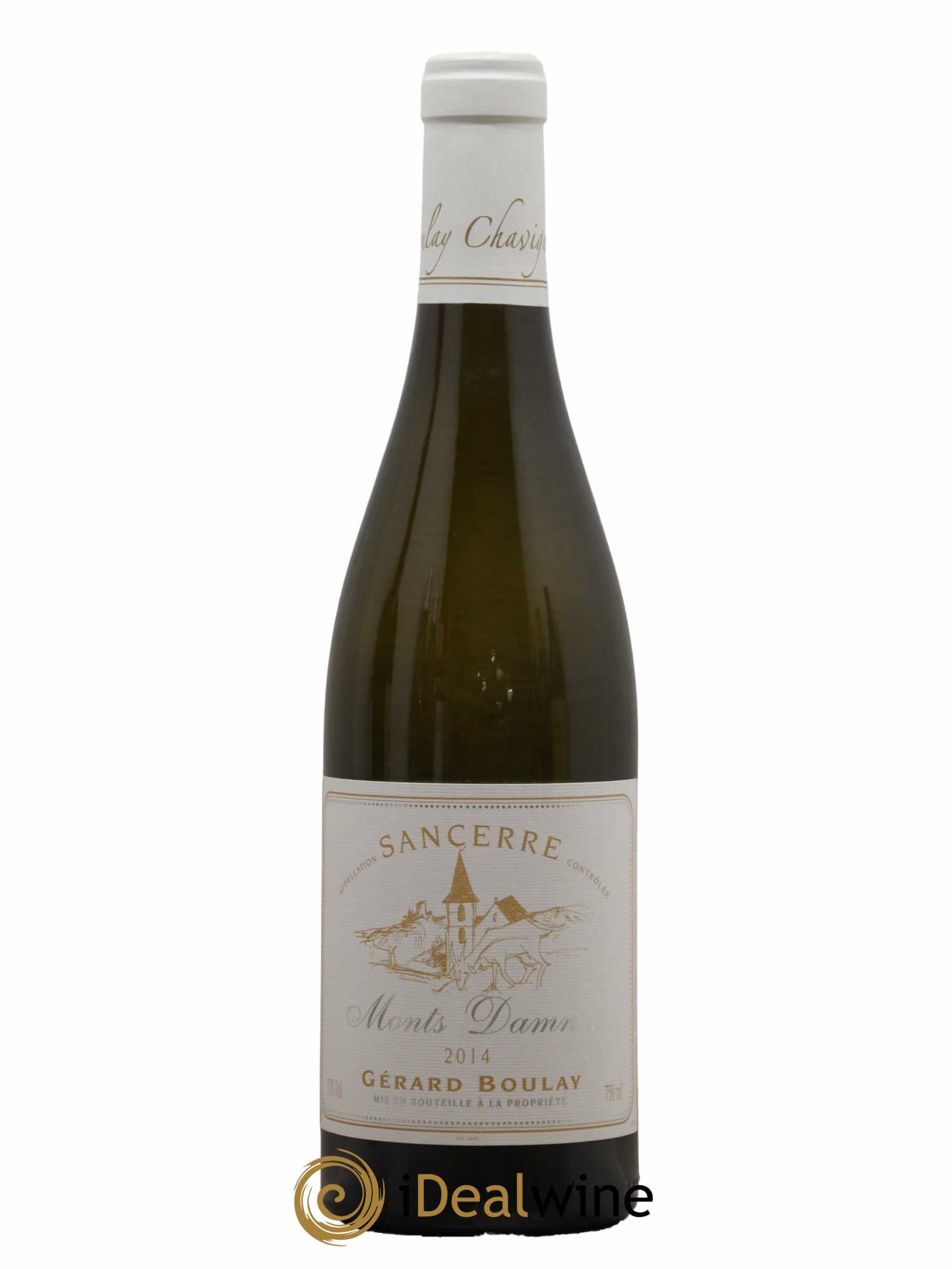 Sancerre Monts Damnés Gérard Boulay 2014 - Lot de 1 bouteille - 0
