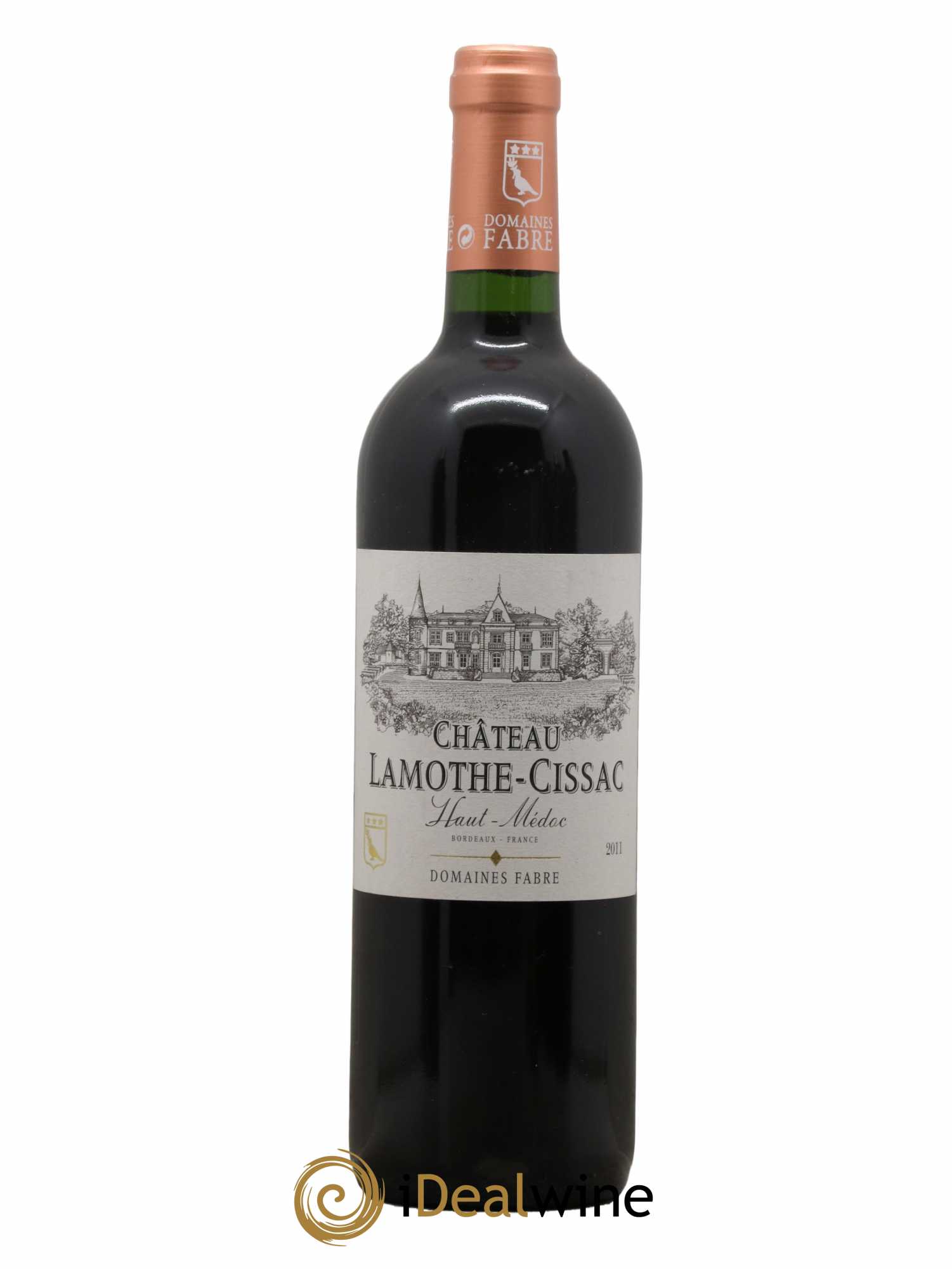 Château Lamothe Cissac Cru Bourgeois 2011 - Lot de 1 bouteille - 0