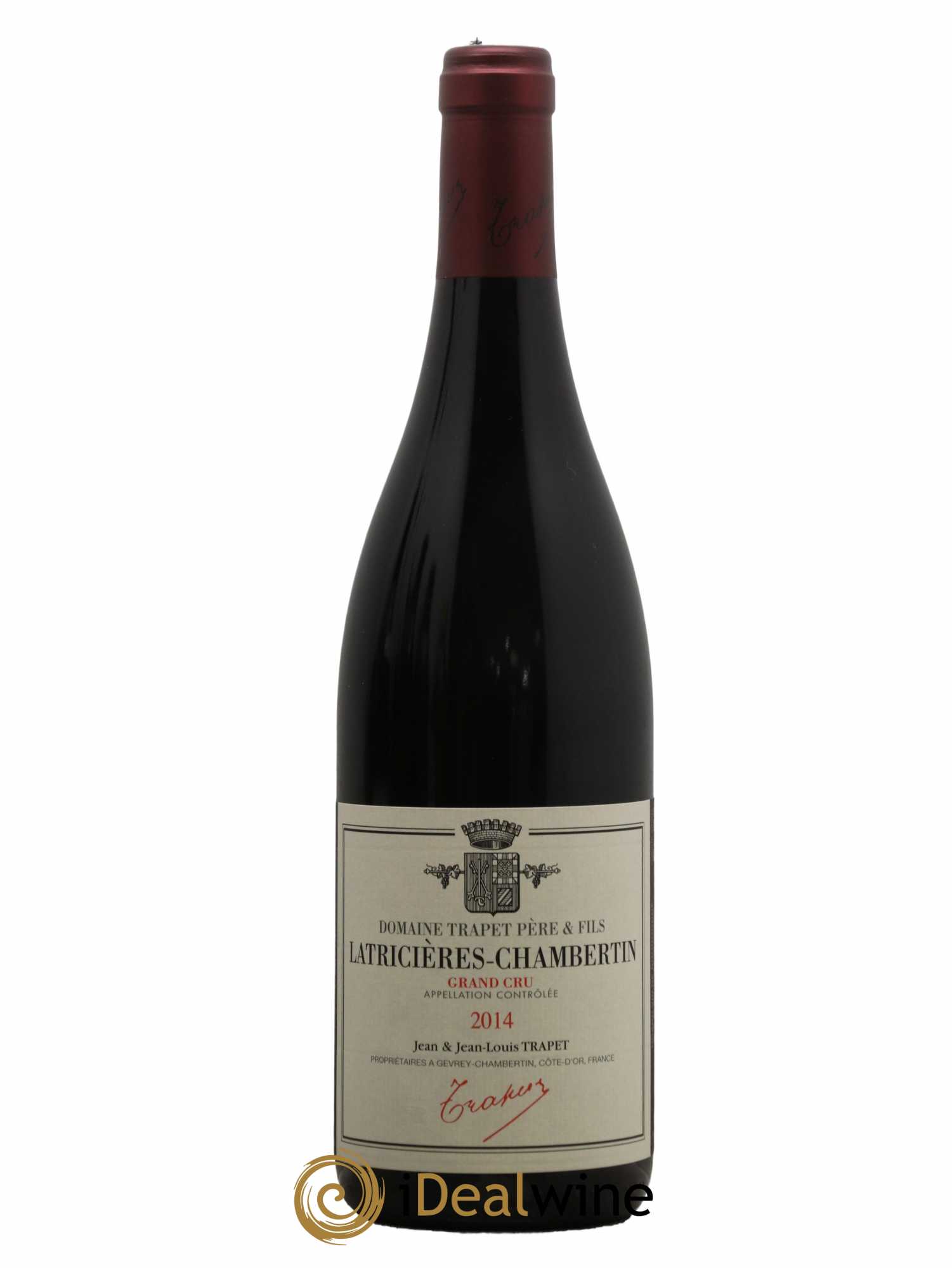 Latricières-Chambertin Grand Cru Domaine Trapet 2014 - Lot de 1 bouteille - 0