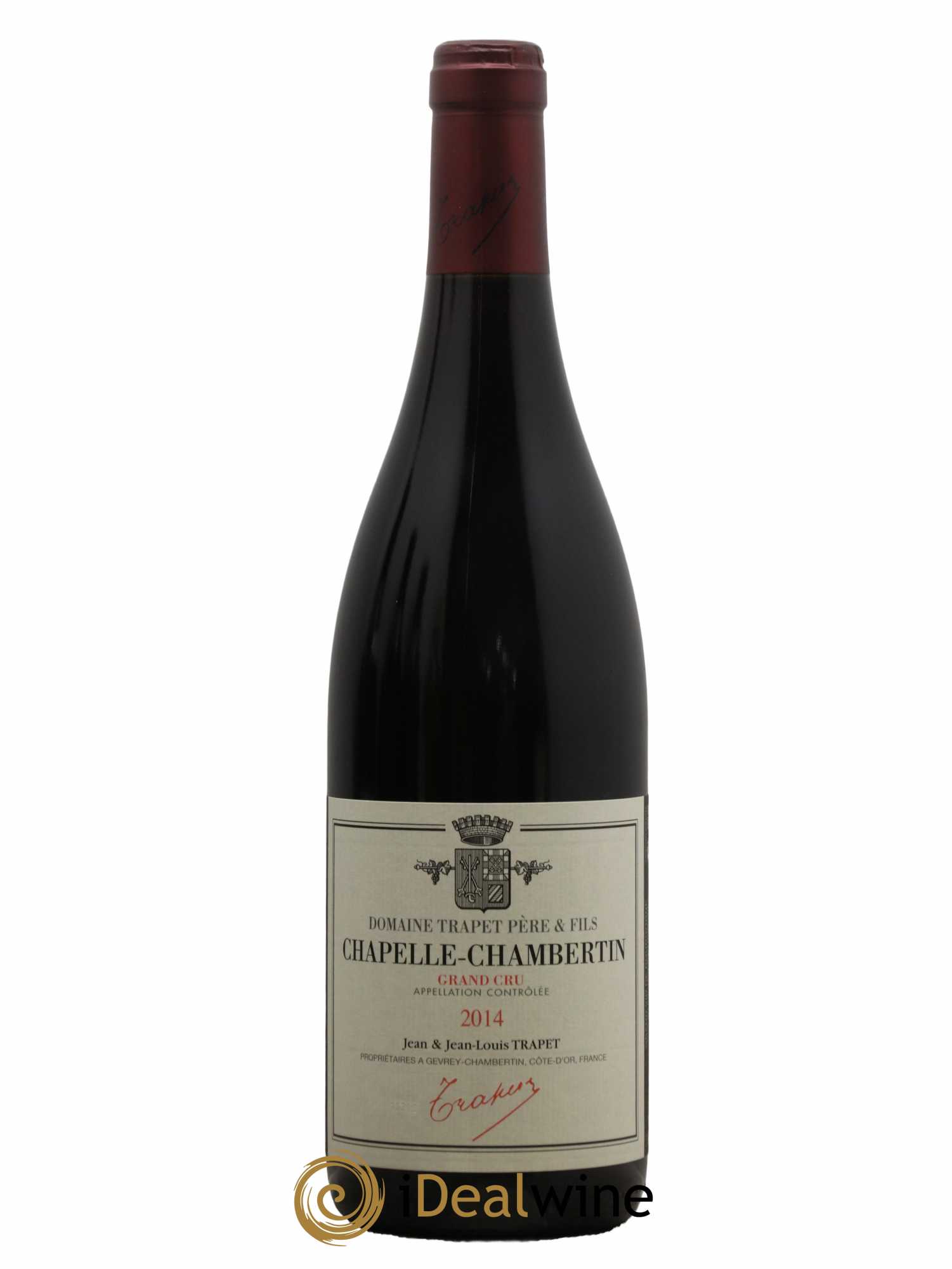 Chapelle-Chambertin Grand Cru Domaine Trapet 2014 - Lot de 1 bouteille - 0