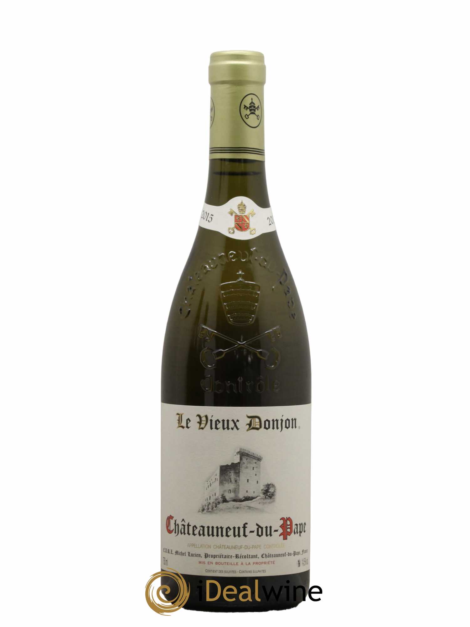 Châteauneuf-du-Pape Le Vieux Donjon Michel Lucien 2015 - Lot de 1 bouteille - 0