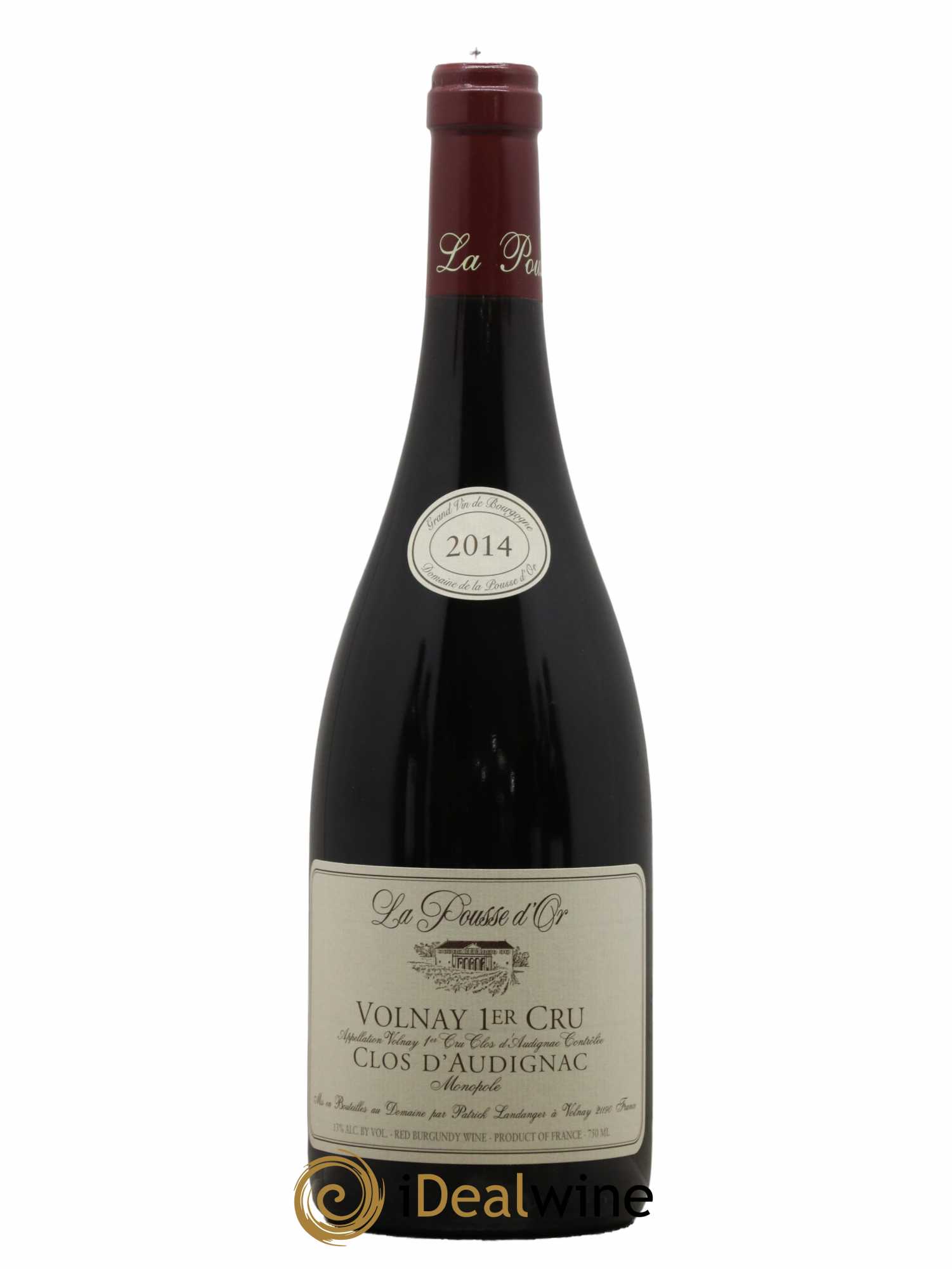 Volnay 1er Cru Clos d'Audignac La Pousse d'Or (Domaine de) 2014 - Lot de 1 bouteille - 0