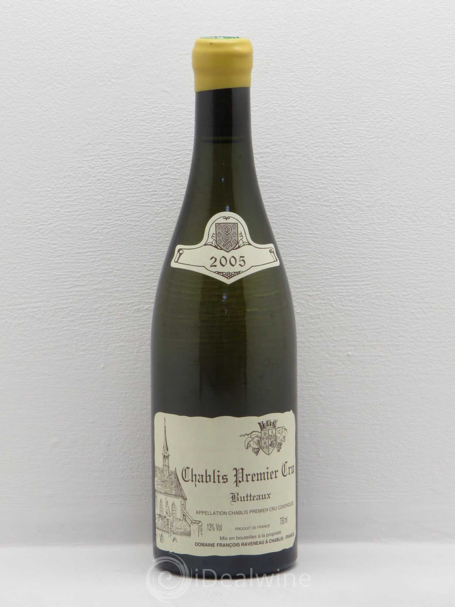 Chablis 1er Cru Butteaux Raveneau (Domaine) 2005 - Lot de 1 bouteille - 0