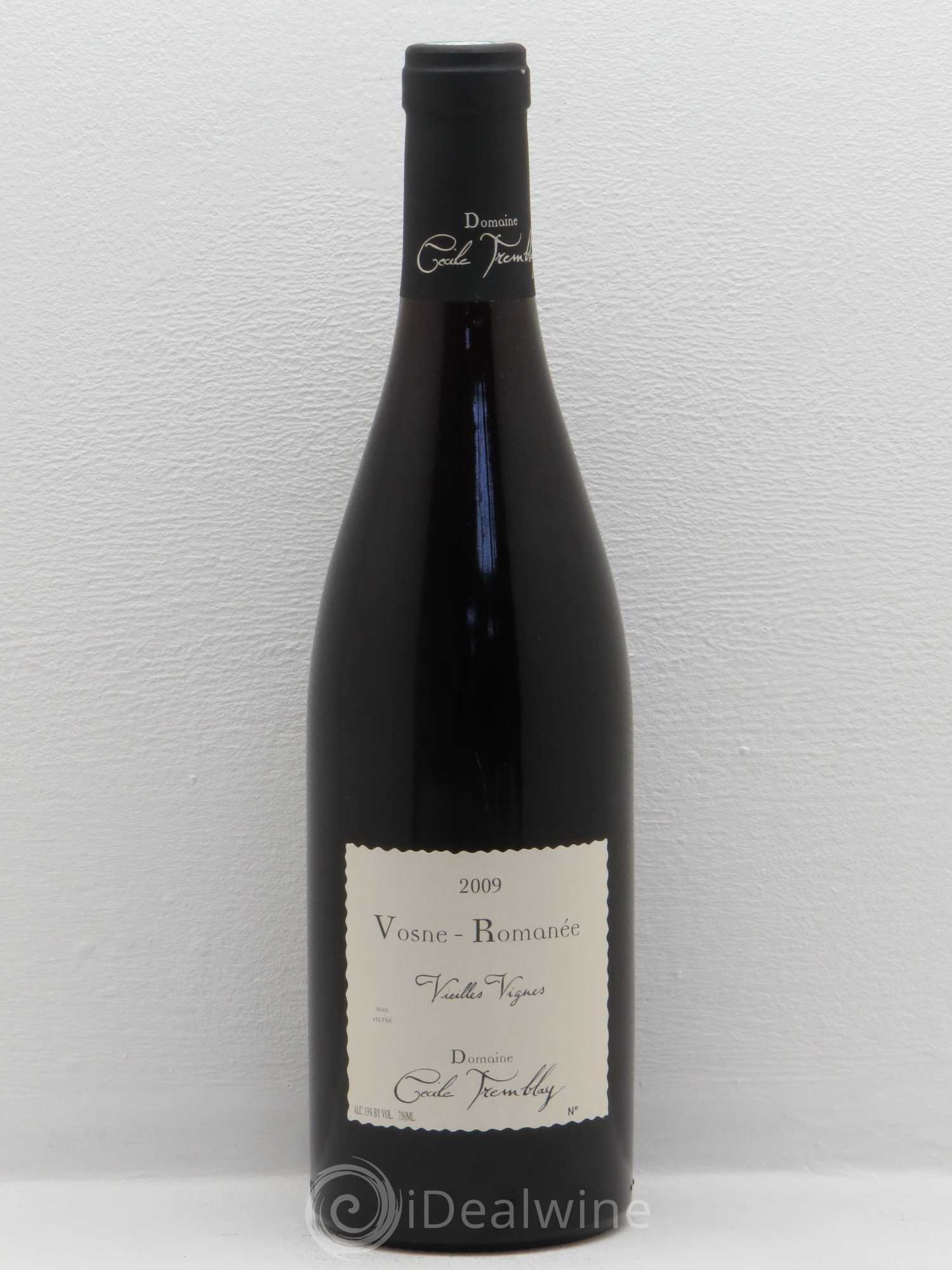 Vosne-Romanée Vieilles Vignes Cécile Tremblay 2009 - Lot de 1 bouteille - 0