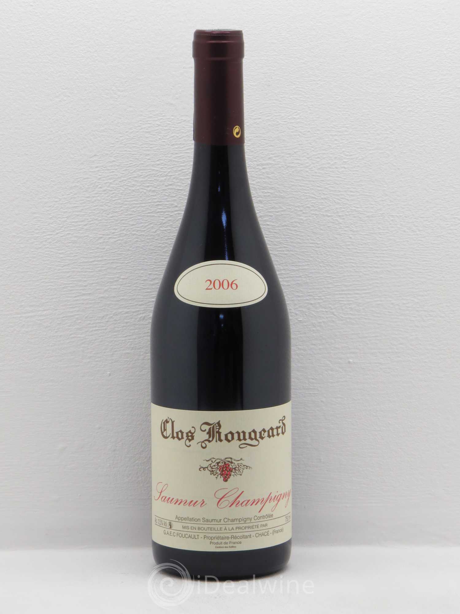 Saumur-Champigny Clos Rougeard 2006 - Lot de 1 bouteille - 0