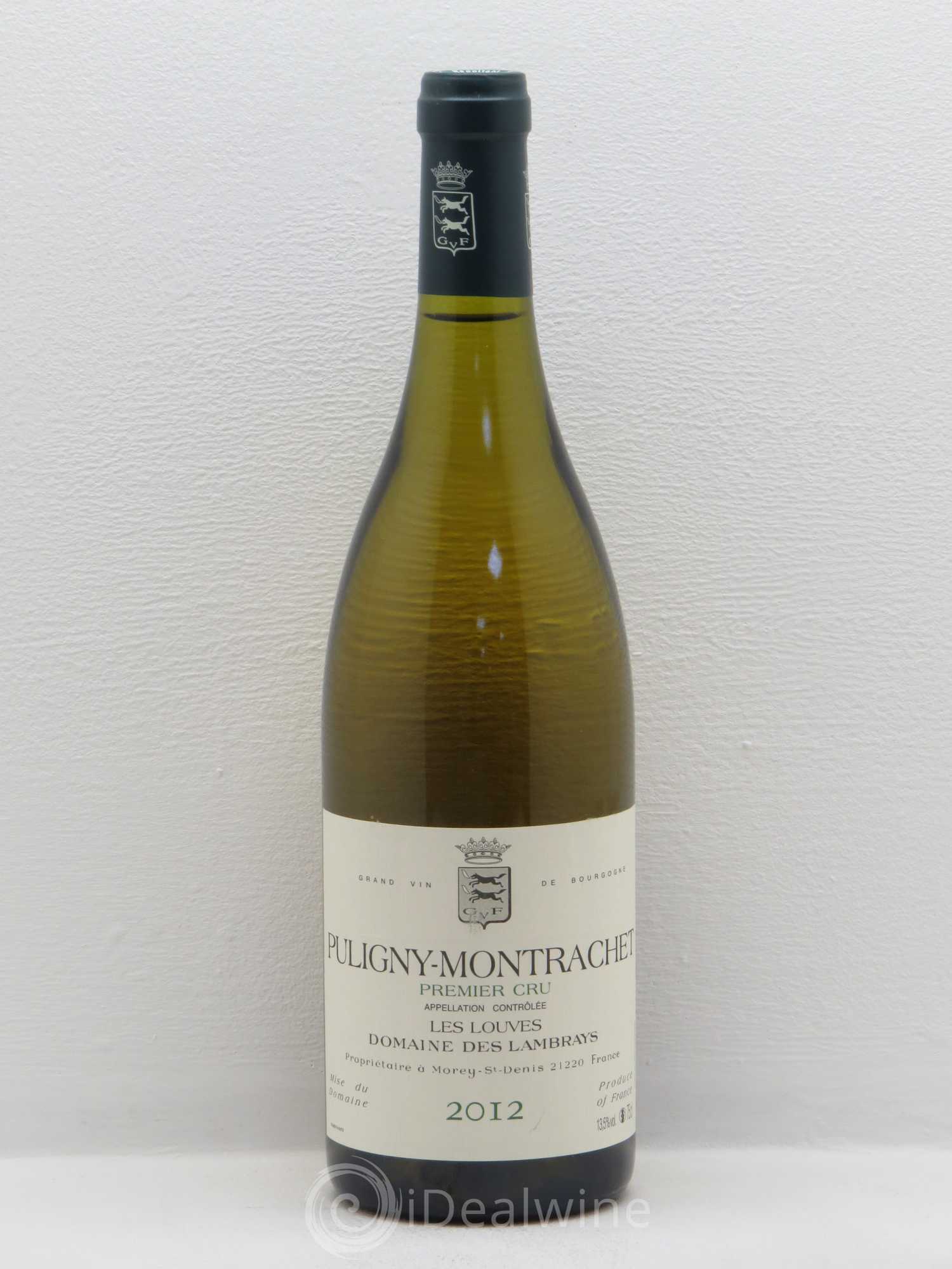 Puligny-Montrachet 1er Cru Clos des Lambrays Les Louves 2012 - Posten von 1 Flasche - 0