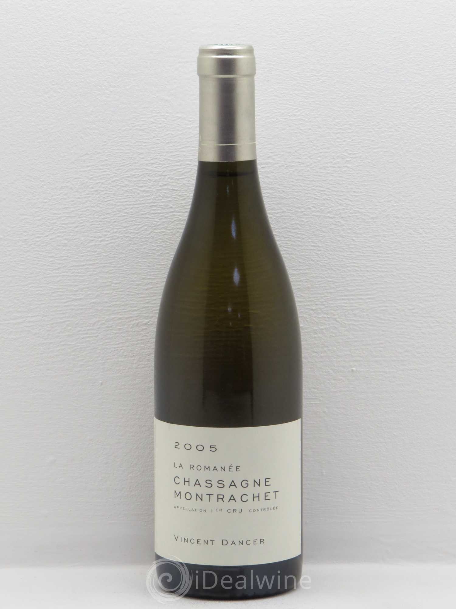 Chassagne-Montrachet 1er Cru La Romanée Vincent Dancer 2005 - Lot de 1 bouteille - 0