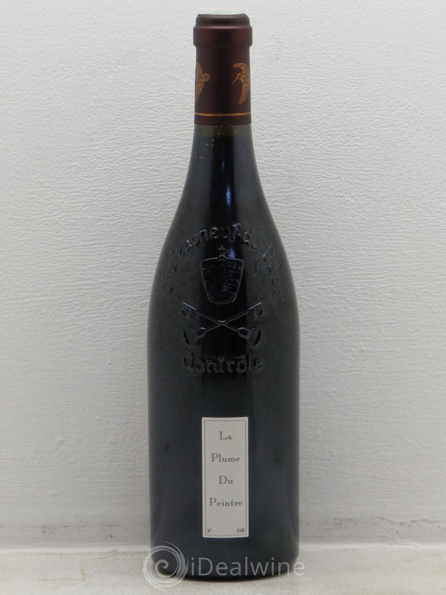 Châteauneuf-du-Pape La Plume du Peintre La Mordorée (Domaine de) 2003 - Lot de 1 bouteille - 0