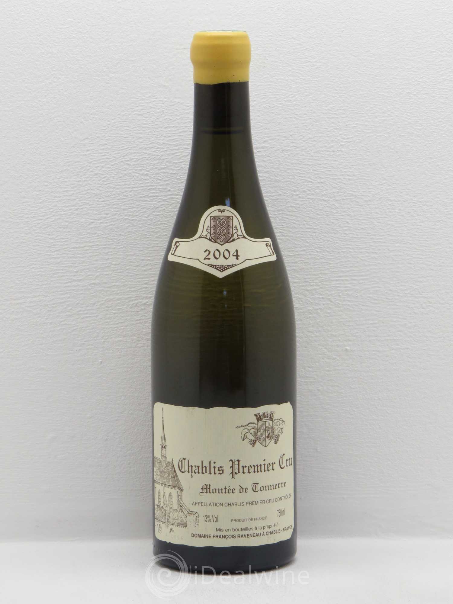 Chablis 1er Cru Montée de Tonnerre Raveneau (Domaine) 2004 - Lot de 1 bouteille - 0
