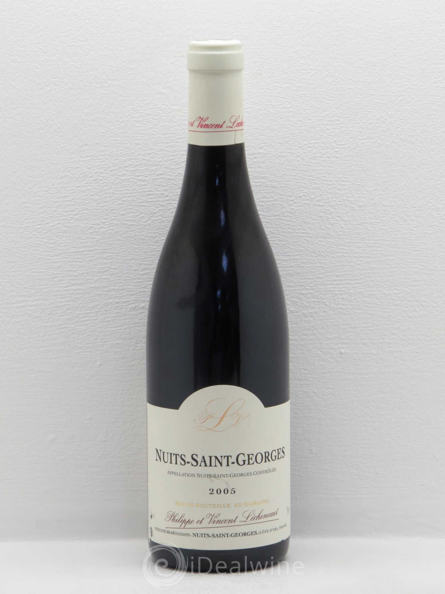 Nuits-Saint-Georges Lécheneaut (Domaine) 2005 - Lot de 1 bouteille - 0