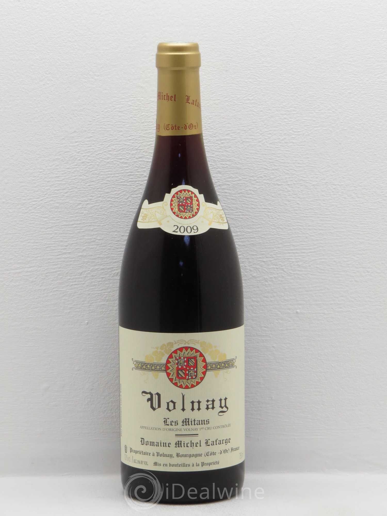 Volnay 1er Cru Les Mitans Lafarge (Domaine) 2009 - Lot de 1 bouteille - 0