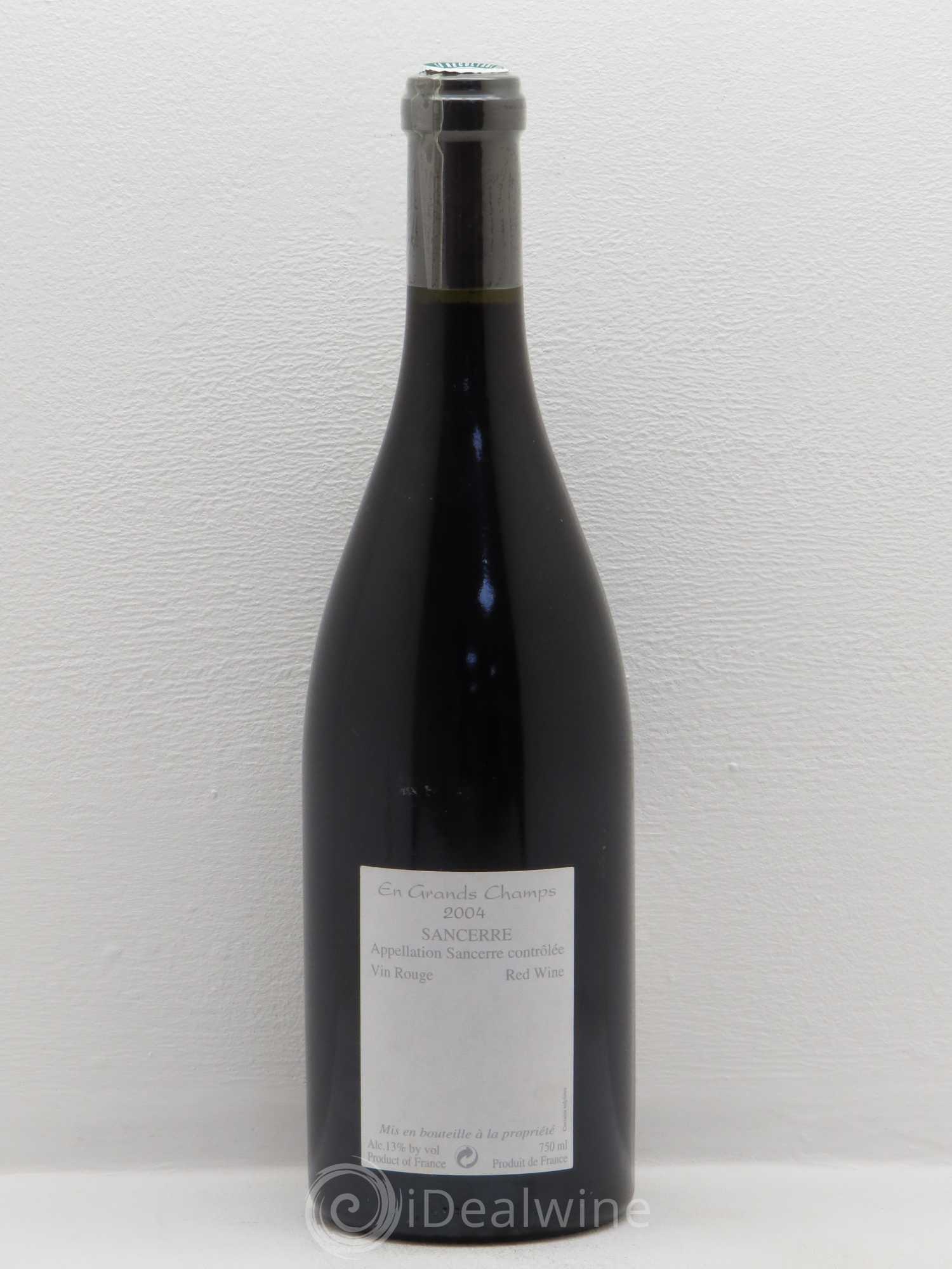 Sancerre En Grands Champs Alphonse Mellot 2004 - Lot de 1 bouteille - 1