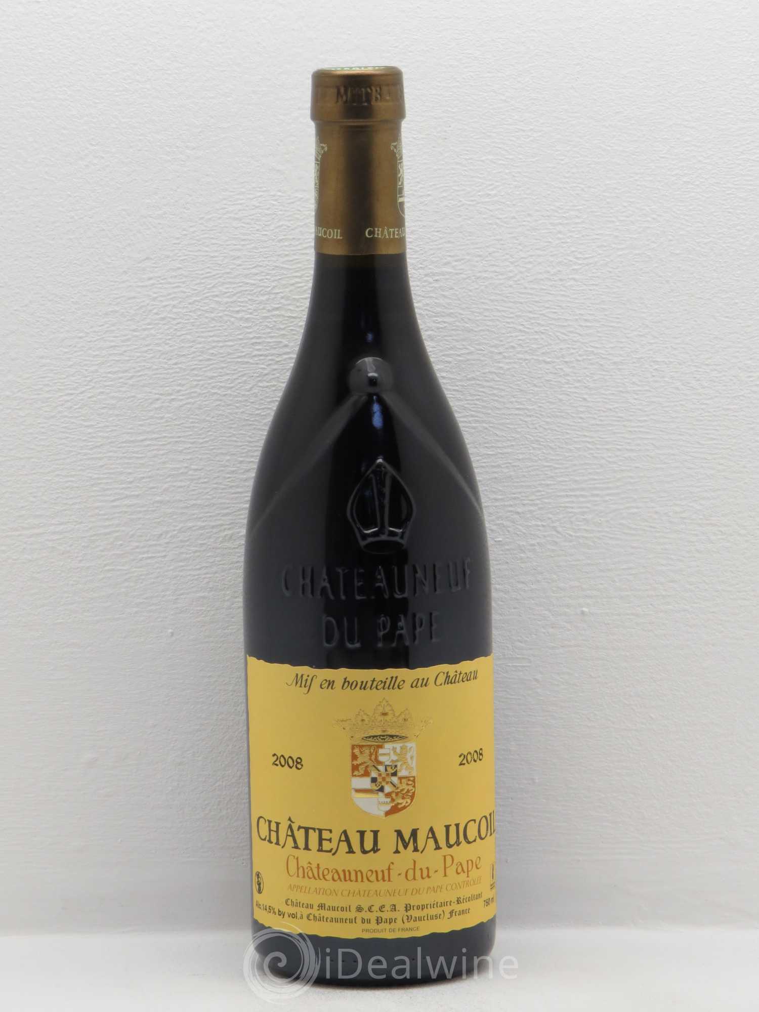 Châteauneuf-du-Pape Chateau Maucoil (sans prix de réserve) 2008 - Posten von 1 Flasche - 0