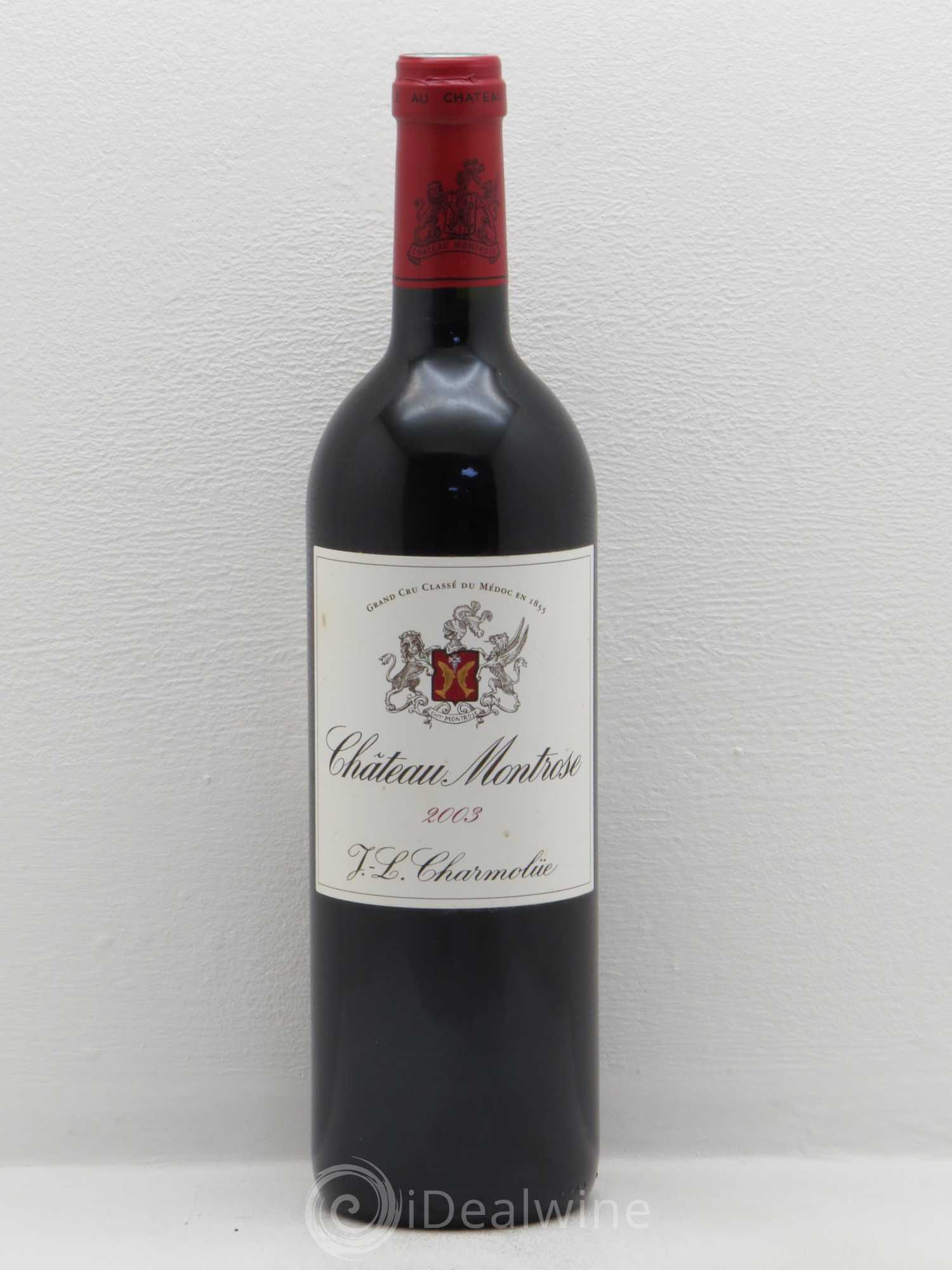Château Montrose 2ème Grand Cru Classé 2003 - Lot de 1 bouteille - 0