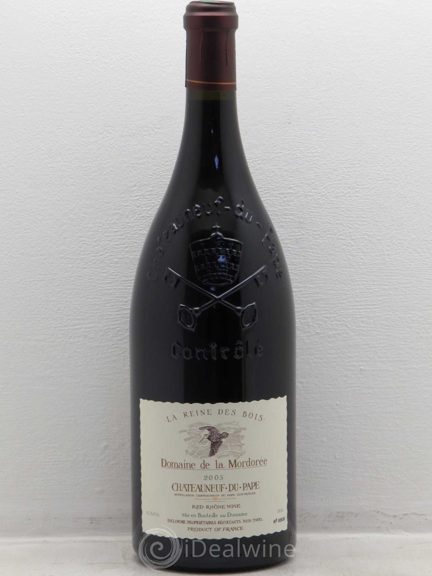 Châteauneuf-du-Pape Cuvée de la Reine des Bois La Mordorée (Domaine de) 2005 - Lot de 1 magnum - 0