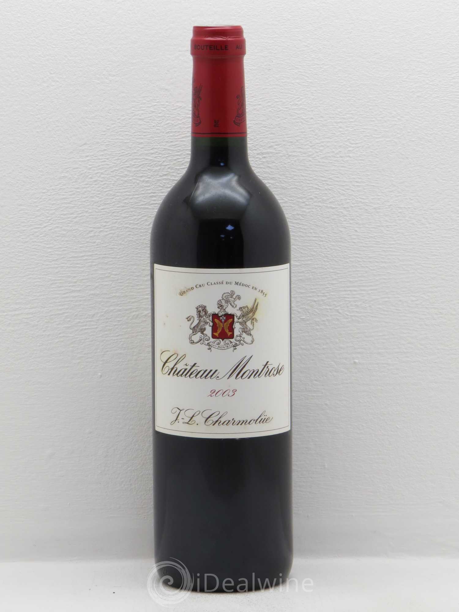Château Montrose 2ème Grand Cru Classé 2003 - Lot de 1 bouteille - 0