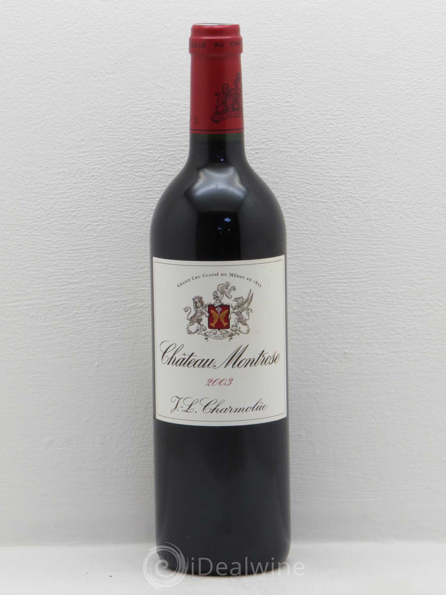 Château Montrose 2ème Grand Cru Classé 2003 - Lot de 1 bouteille - 0