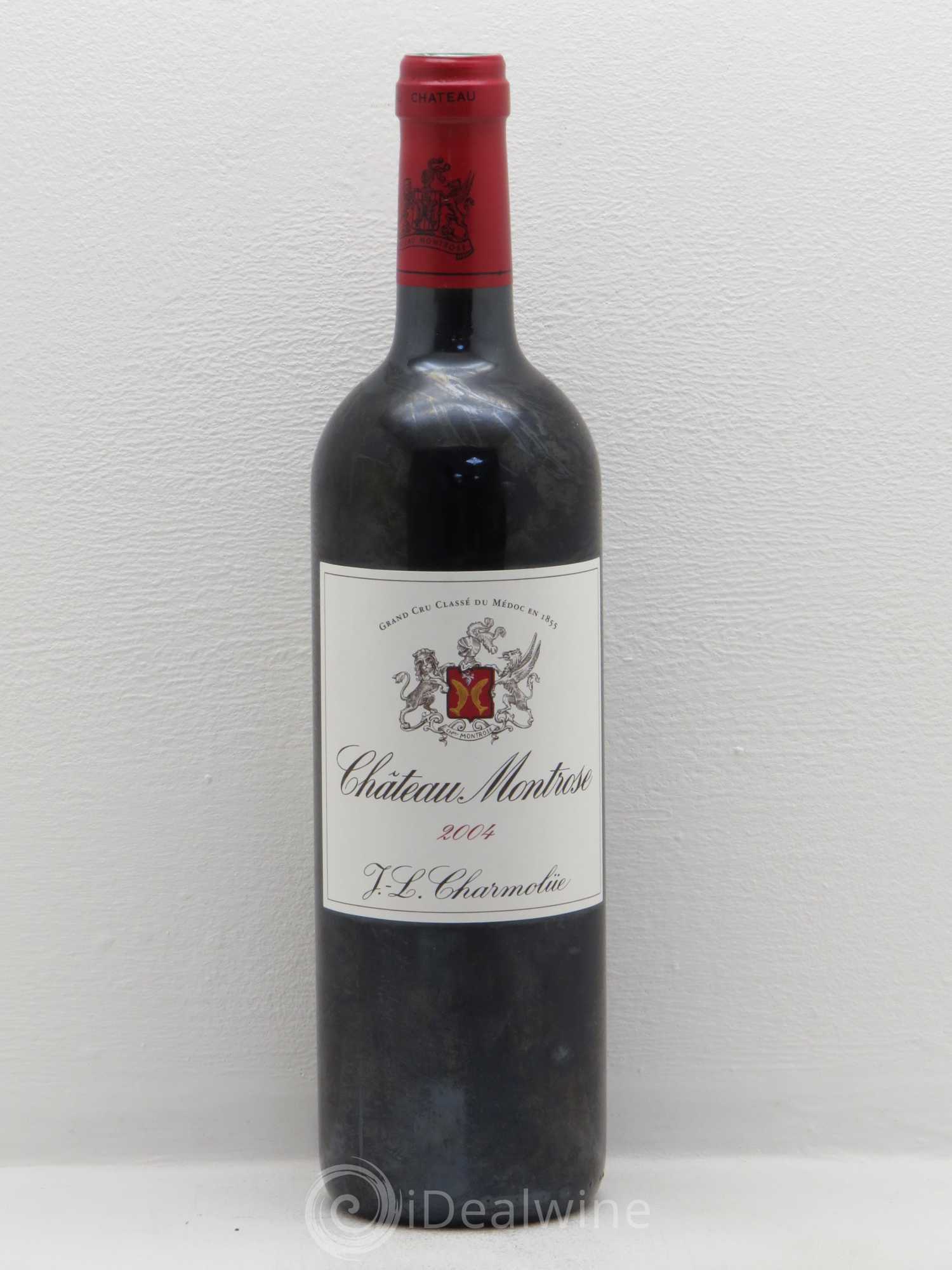 Château Montrose 2ème Grand Cru Classé 2004 - Lot de 1 bouteille - 0