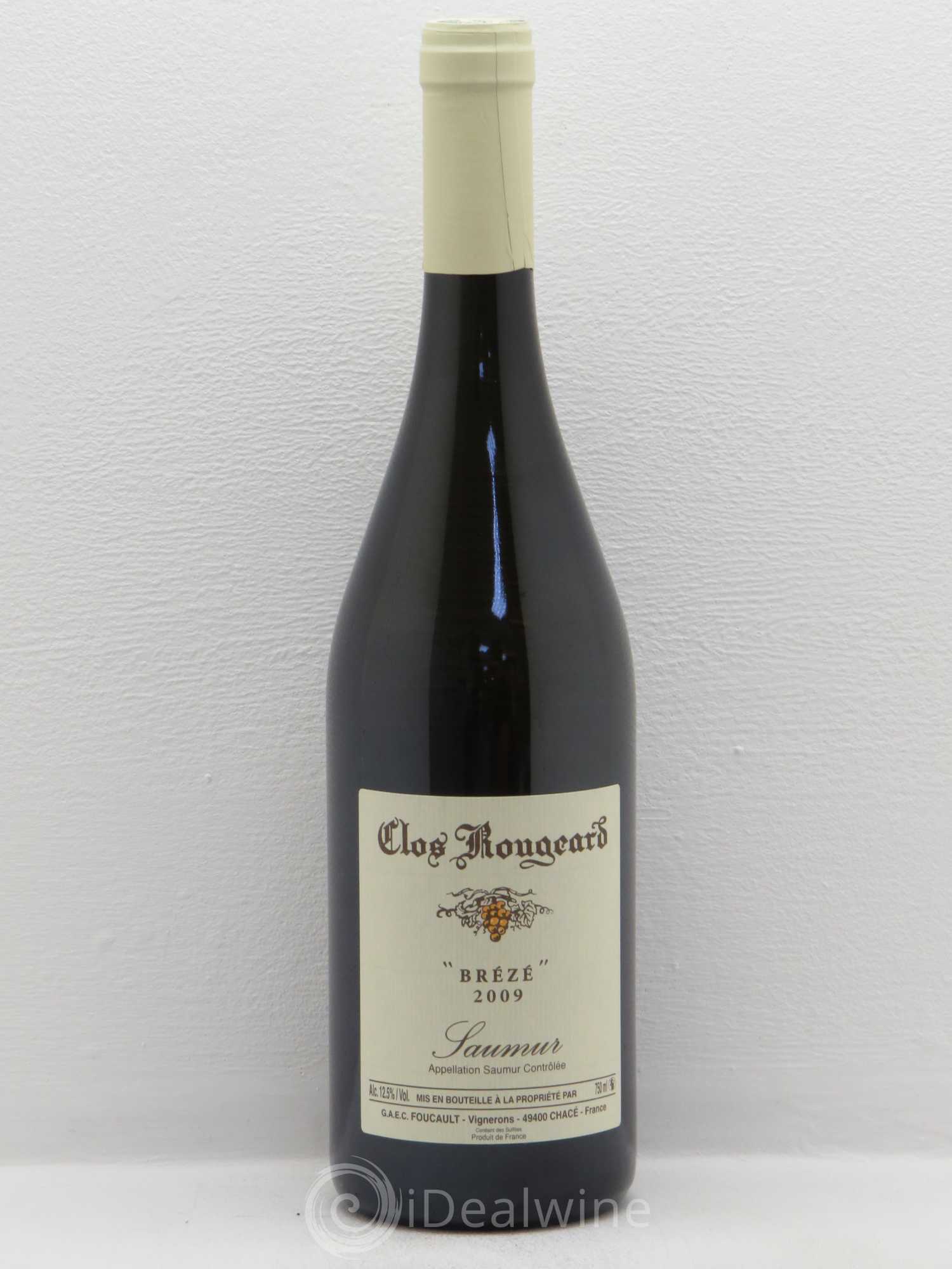 Saumur Brézé Clos Rougeard 2009 - Lot de 1 bouteille - 0
