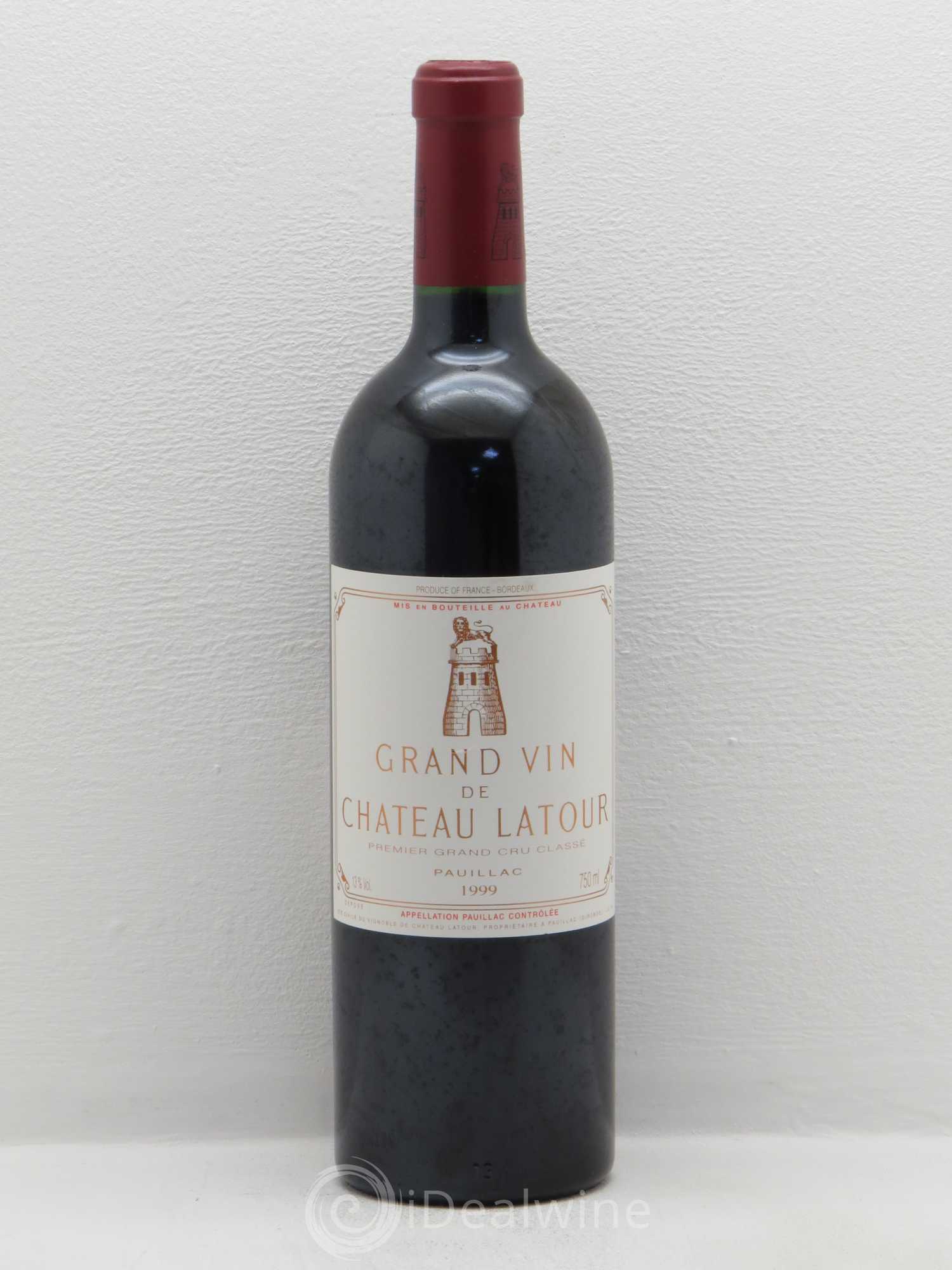 Château Latour 1er Grand Cru Classé 1999 - Lot de 1 bouteille - 0