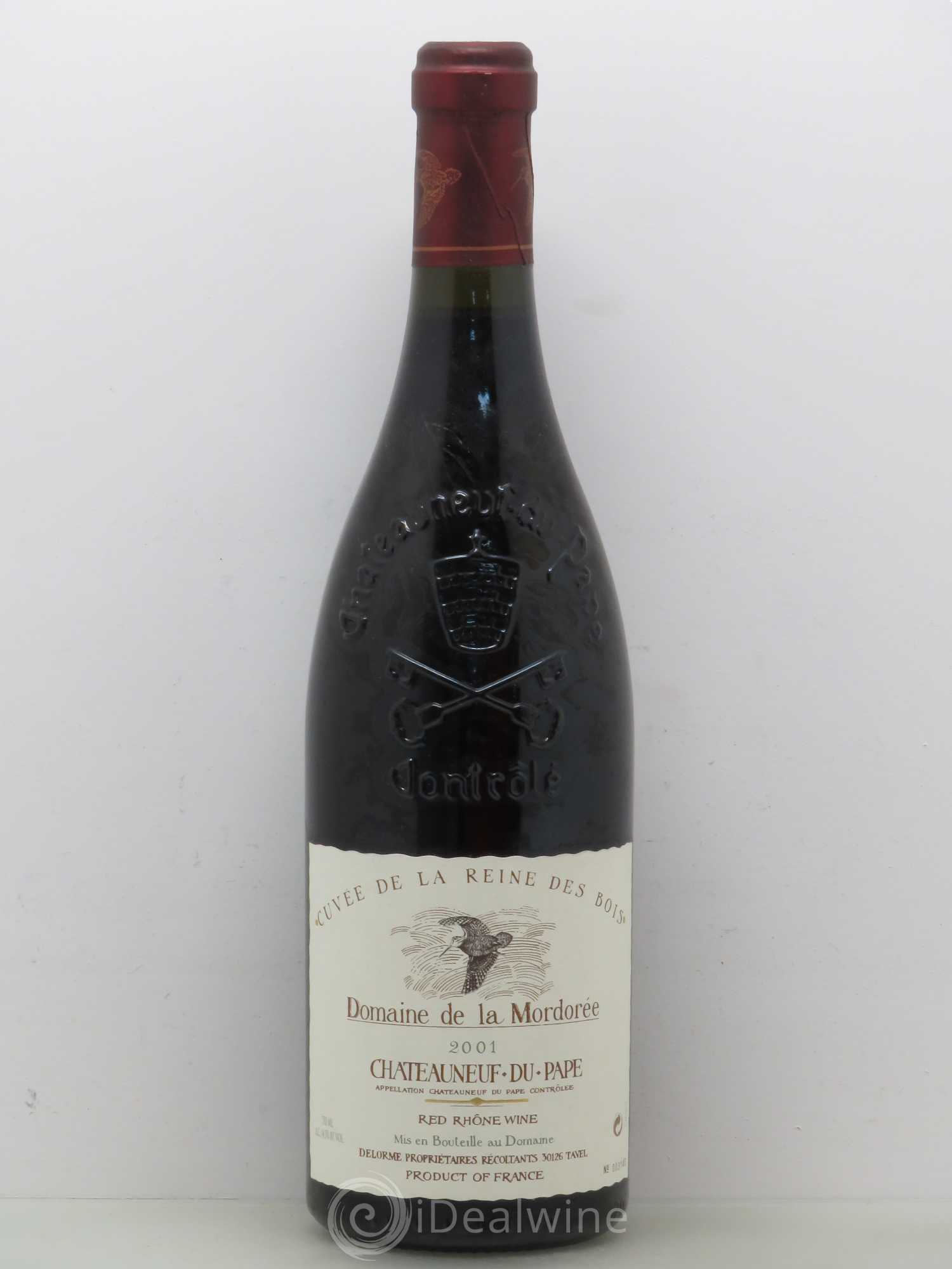 Châteauneuf-du-Pape Domaine de La Mordorée (Domaine de) 2001 - Lot de 1 bouteille - 0