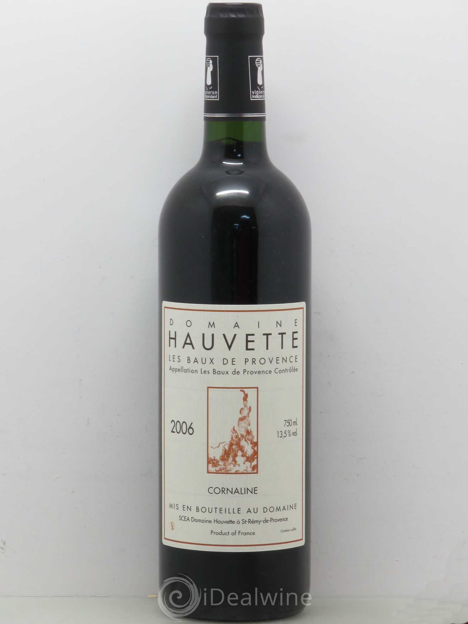 Divers Les Baux de Provence Cornaline Hauvette 2006 - Posten von 1 Flasche - 0
