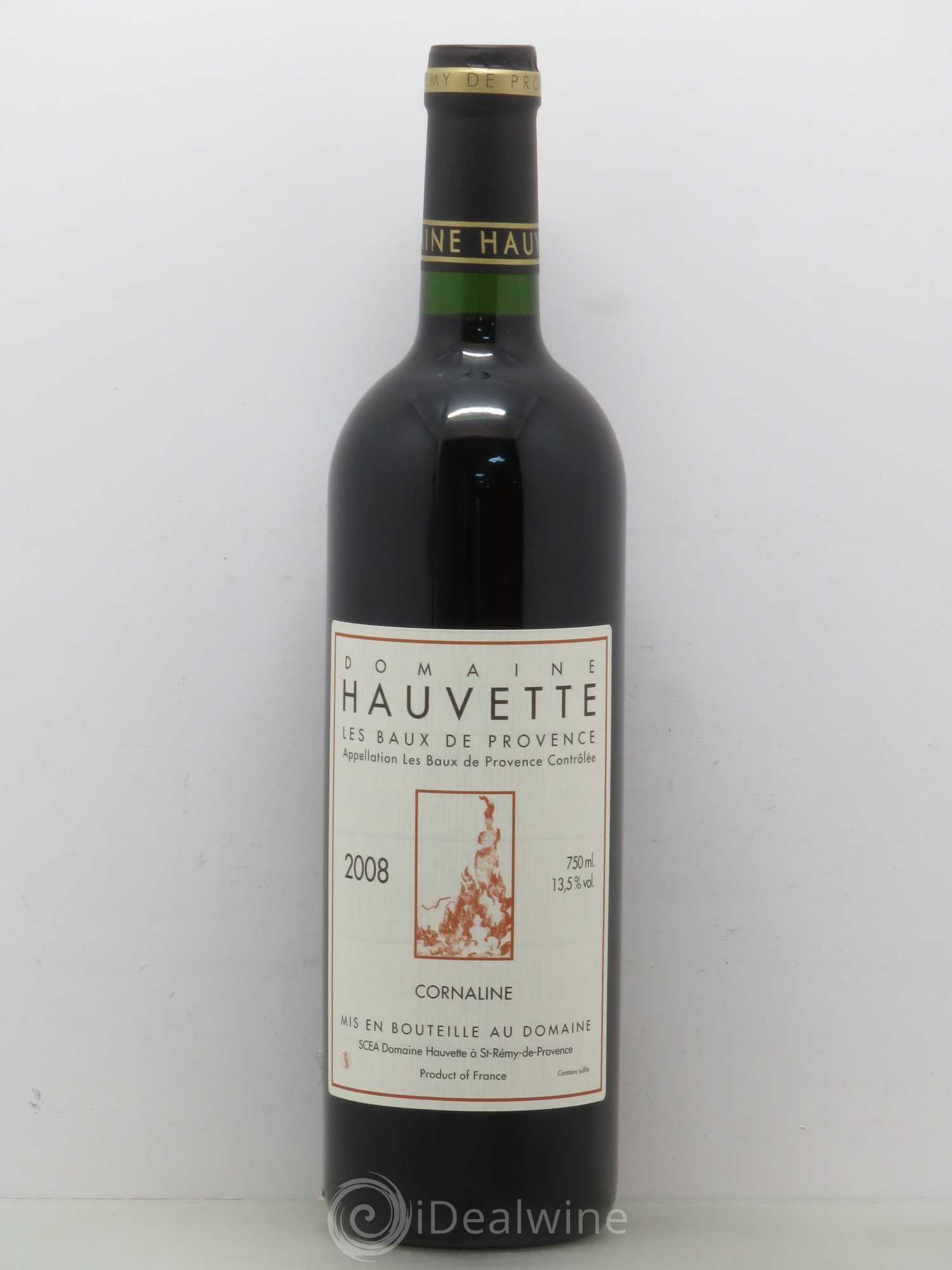 Divers Les Baux de Provence Cornaline Hauvette 2008 - Posten von 1 Flasche - 0