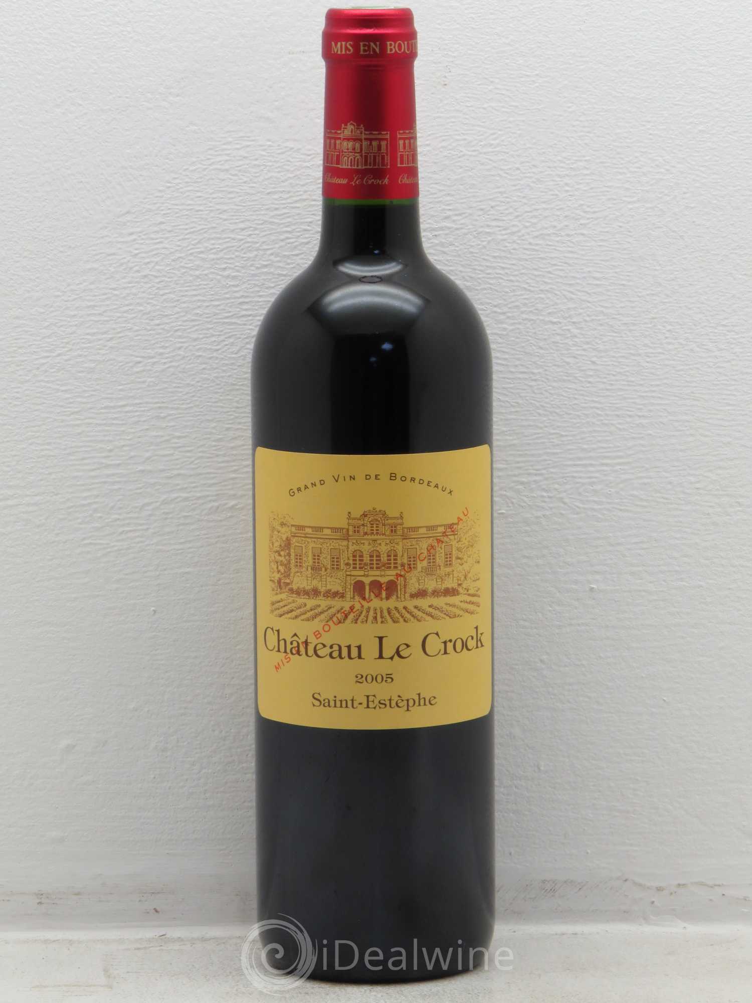 Château le Crock Cru Bourgeois 2005 - Lot de 1 bouteille - 0