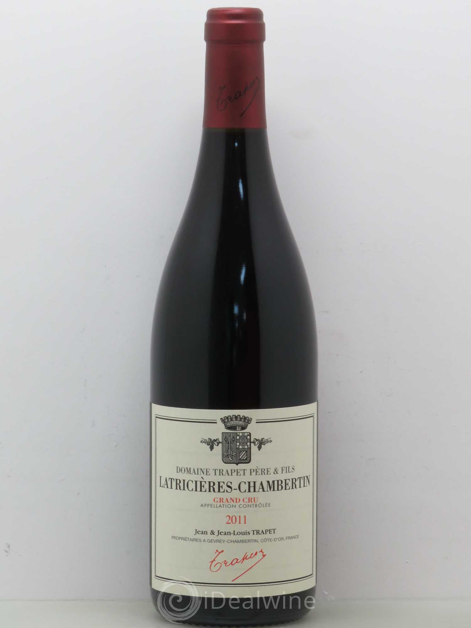 Latricières-Chambertin Grand Cru Domaine Trapet 2011 - Lot de 1 bouteille - 0