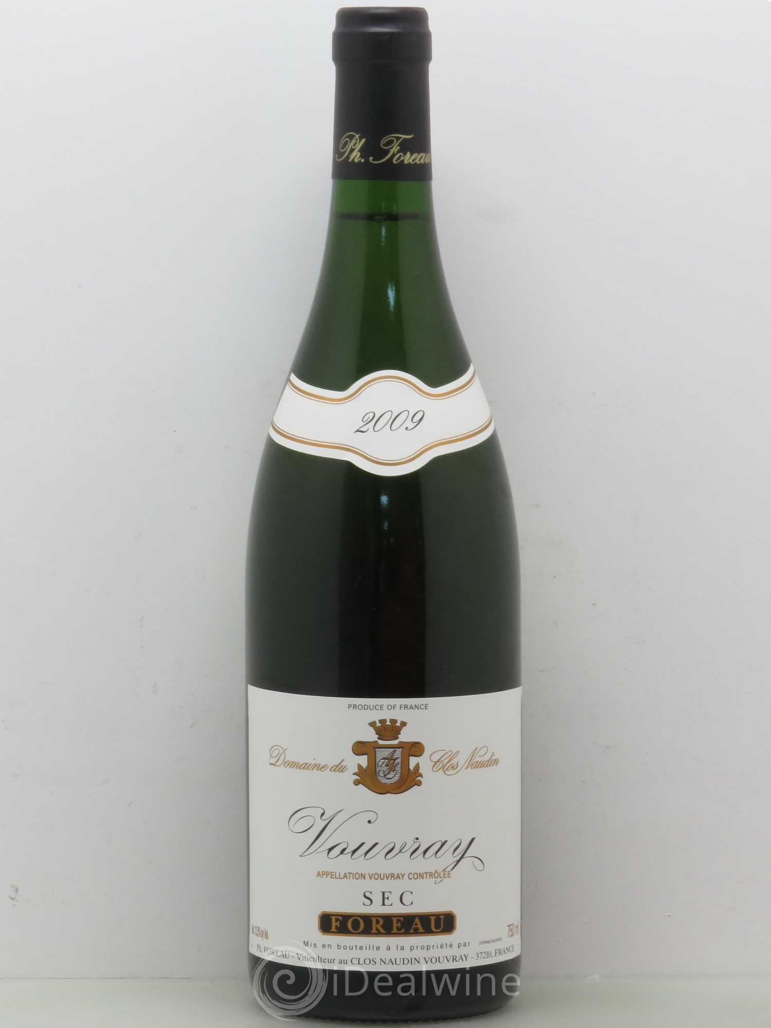 Vouvray Sec Clos Naudin - Philippe Foreau 2009 - Lot de 1 bouteille - 0