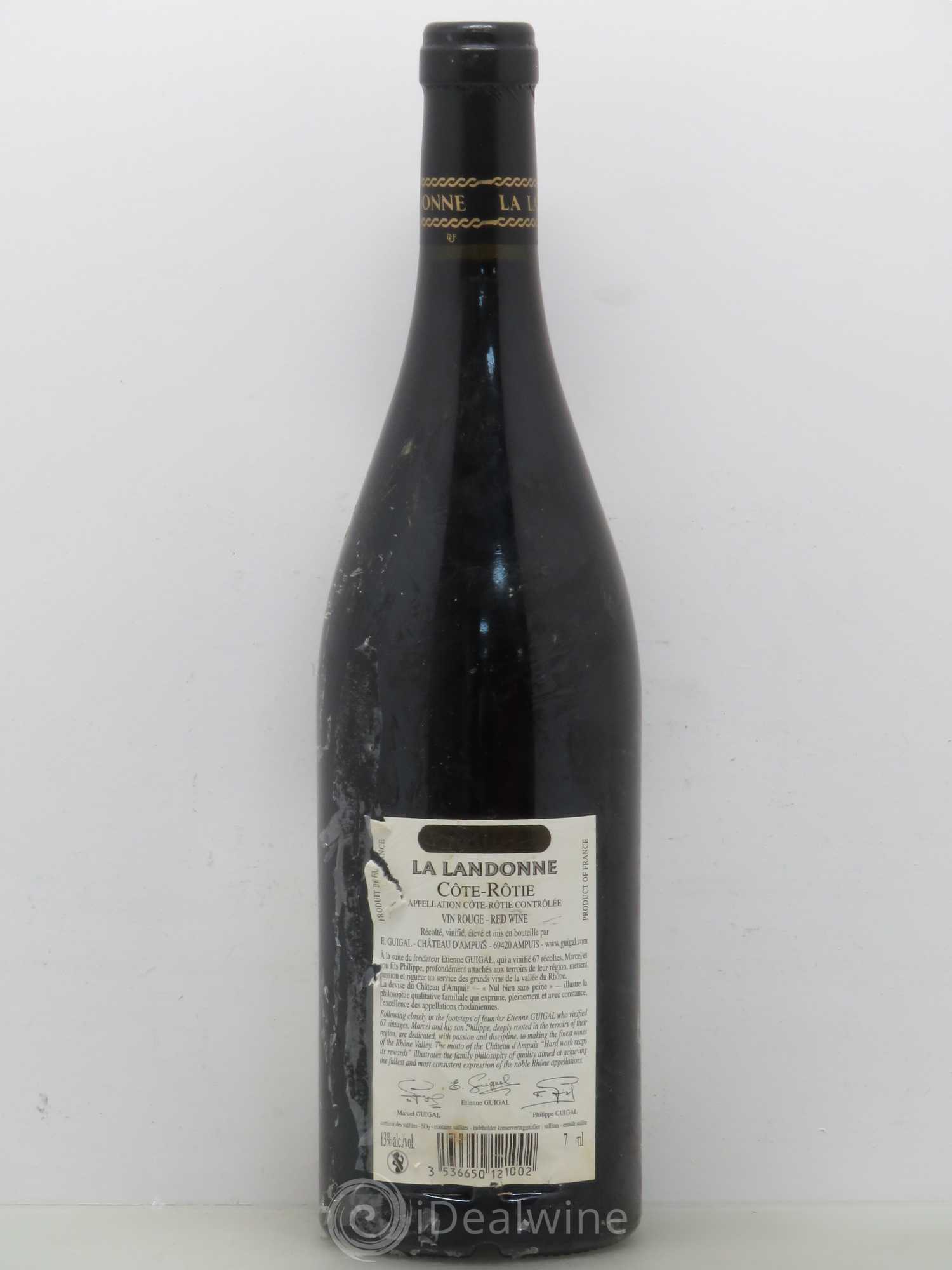 Côte-Rôtie La Landonne Guigal 2004 - Lot de 1 bouteille - 1