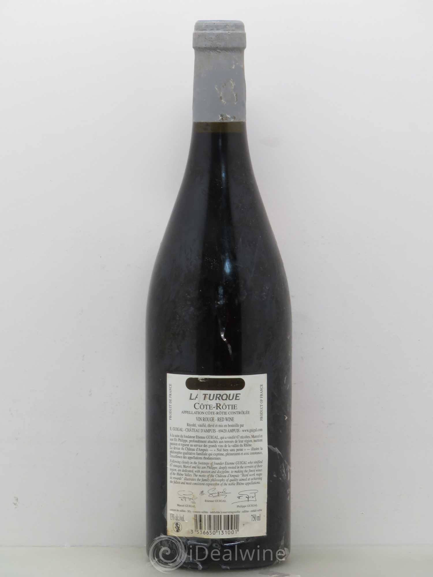 Côte-Rôtie La Turque Guigal 2004 - Lot de 1 bouteille - 1