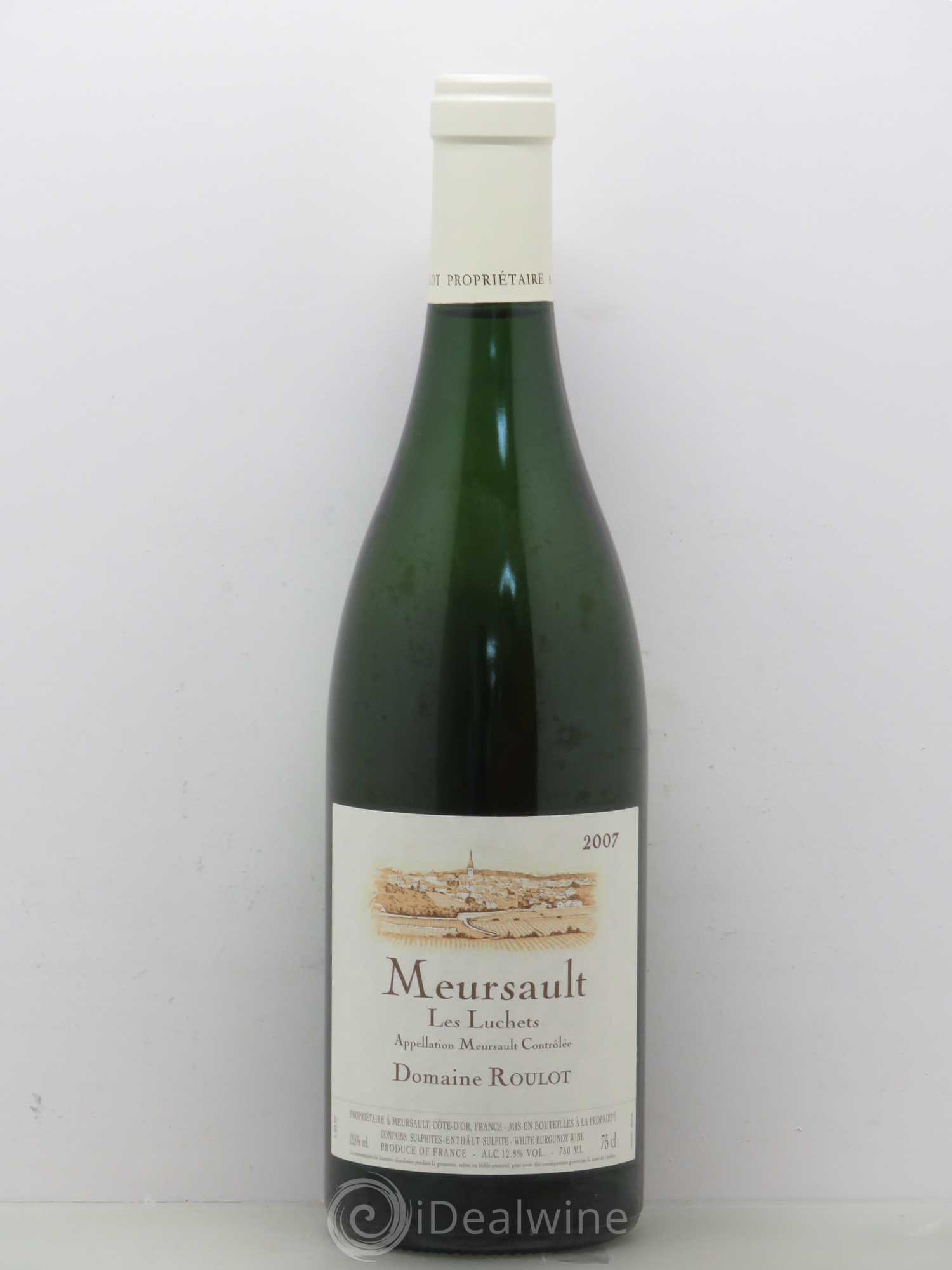 Meursault Luchets Roulot (Domaine) 2007 - Lot de 1 bouteille - 0