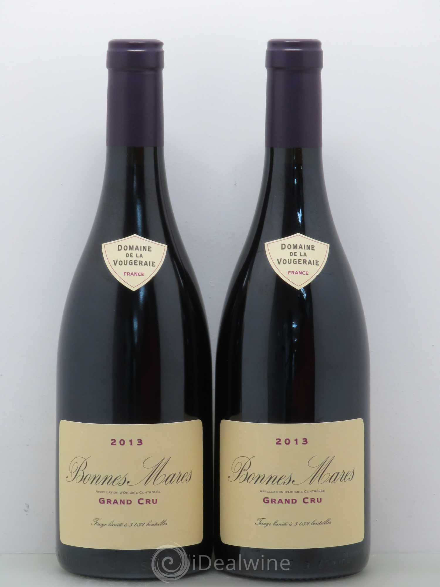 Bonnes-Mares Grand Cru La Vougeraie 2013 - Lot de 2 bouteilles - 0
