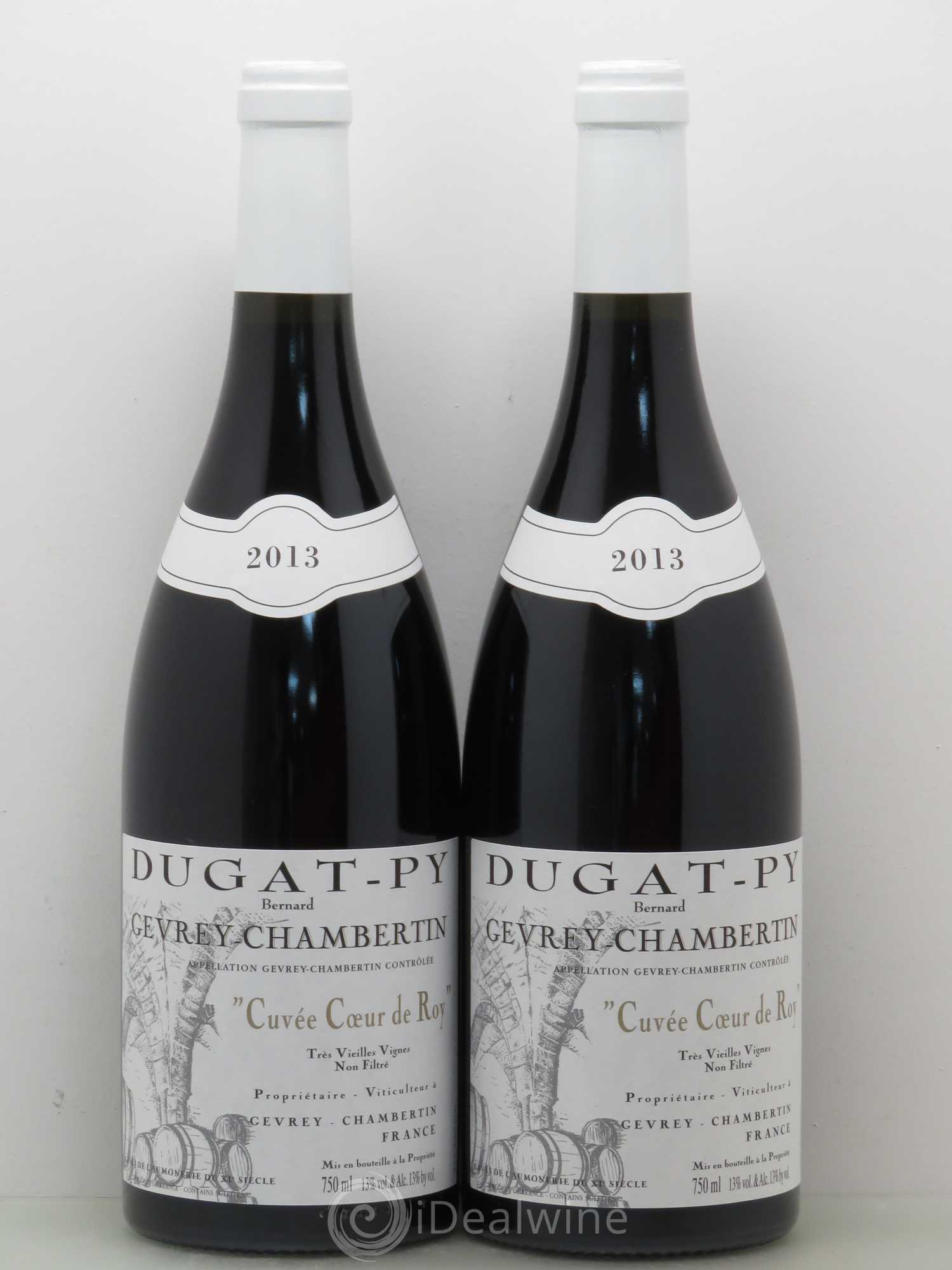 Gevrey-Chambertin Coeur de Roy Très Vieilles Vignes Dugat-Py Très Vieilles Vignes 2013 - Posten von 2 Flaschen - 0