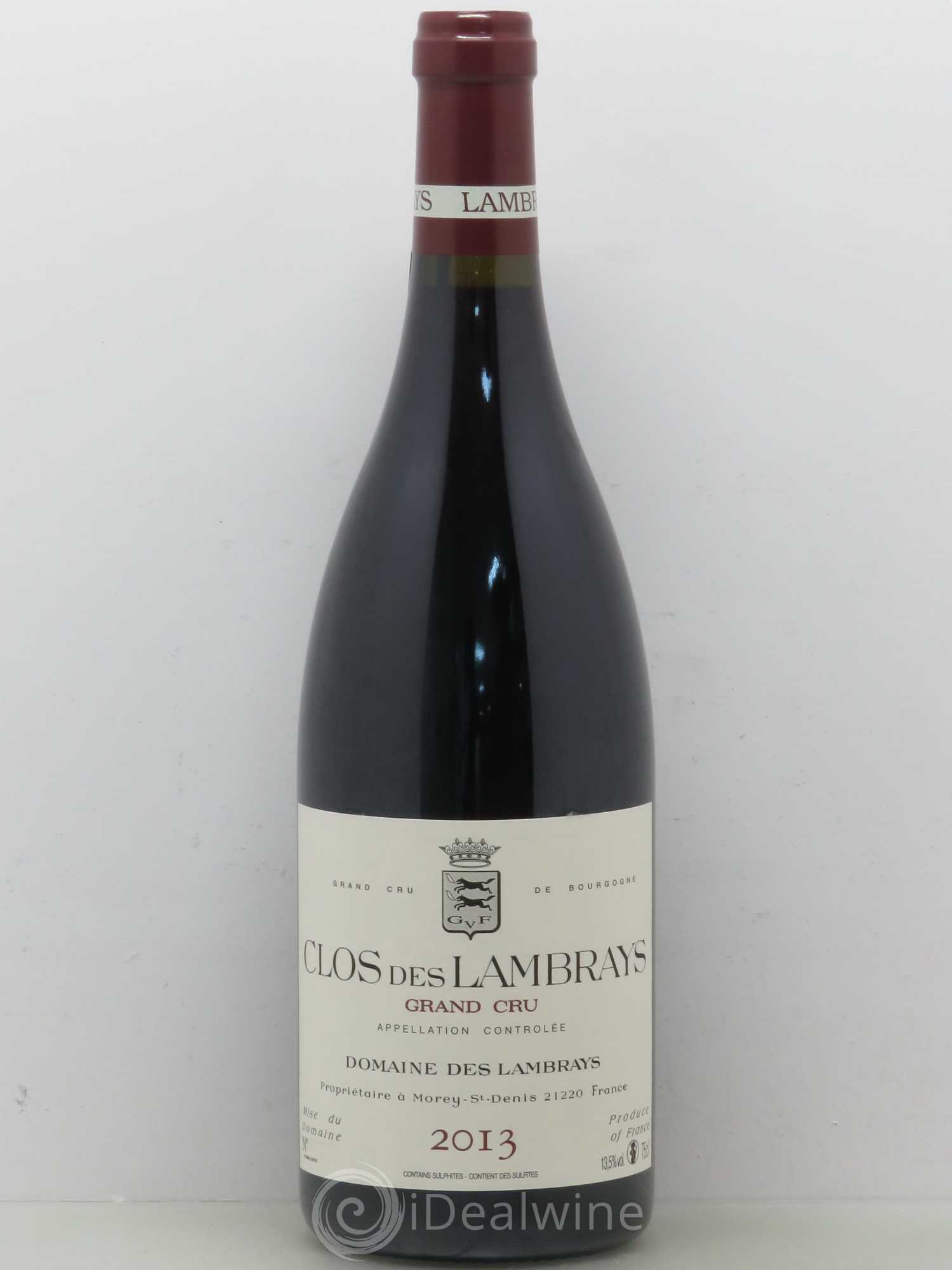 Clos des Lambrays Grand Cru Domaine des Lambrays 2013 - Lot de 1 bouteille - 0