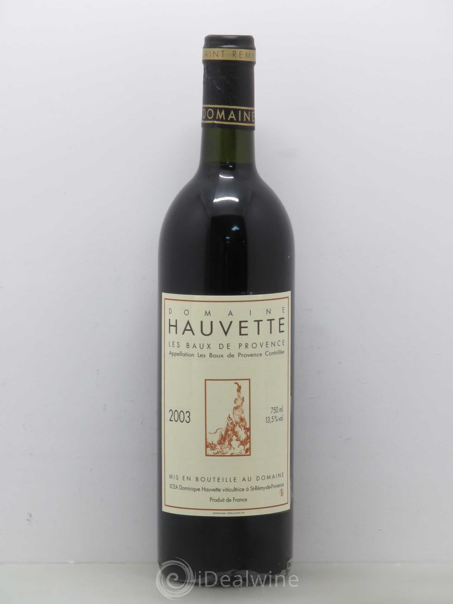 Divers Les Baux de Provence Hauvette 2003 - Posten von 1 Flasche - 0