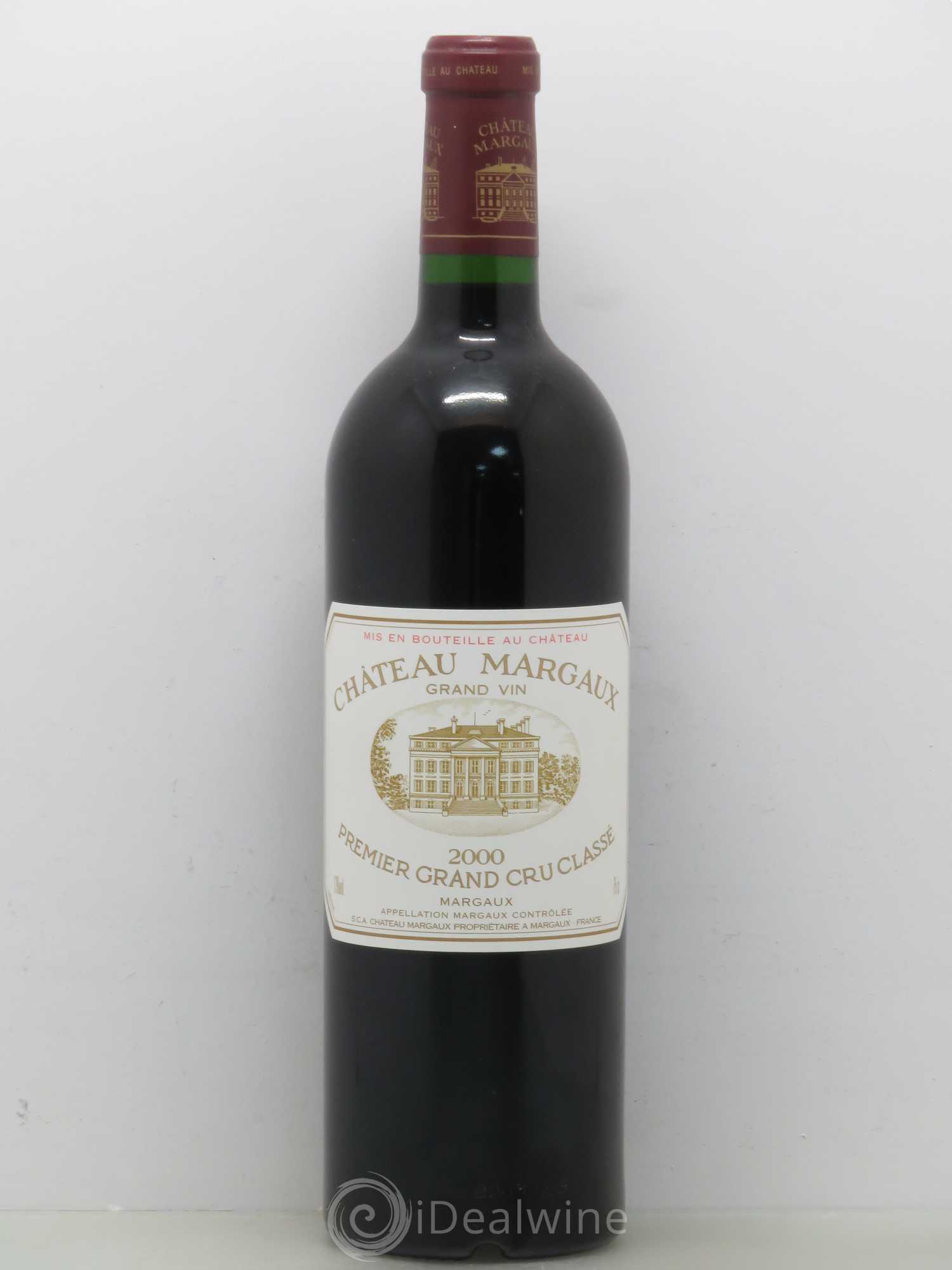 Château Margaux 1er Grand Cru Classé 2000 - Lot de 1 bouteille - 0