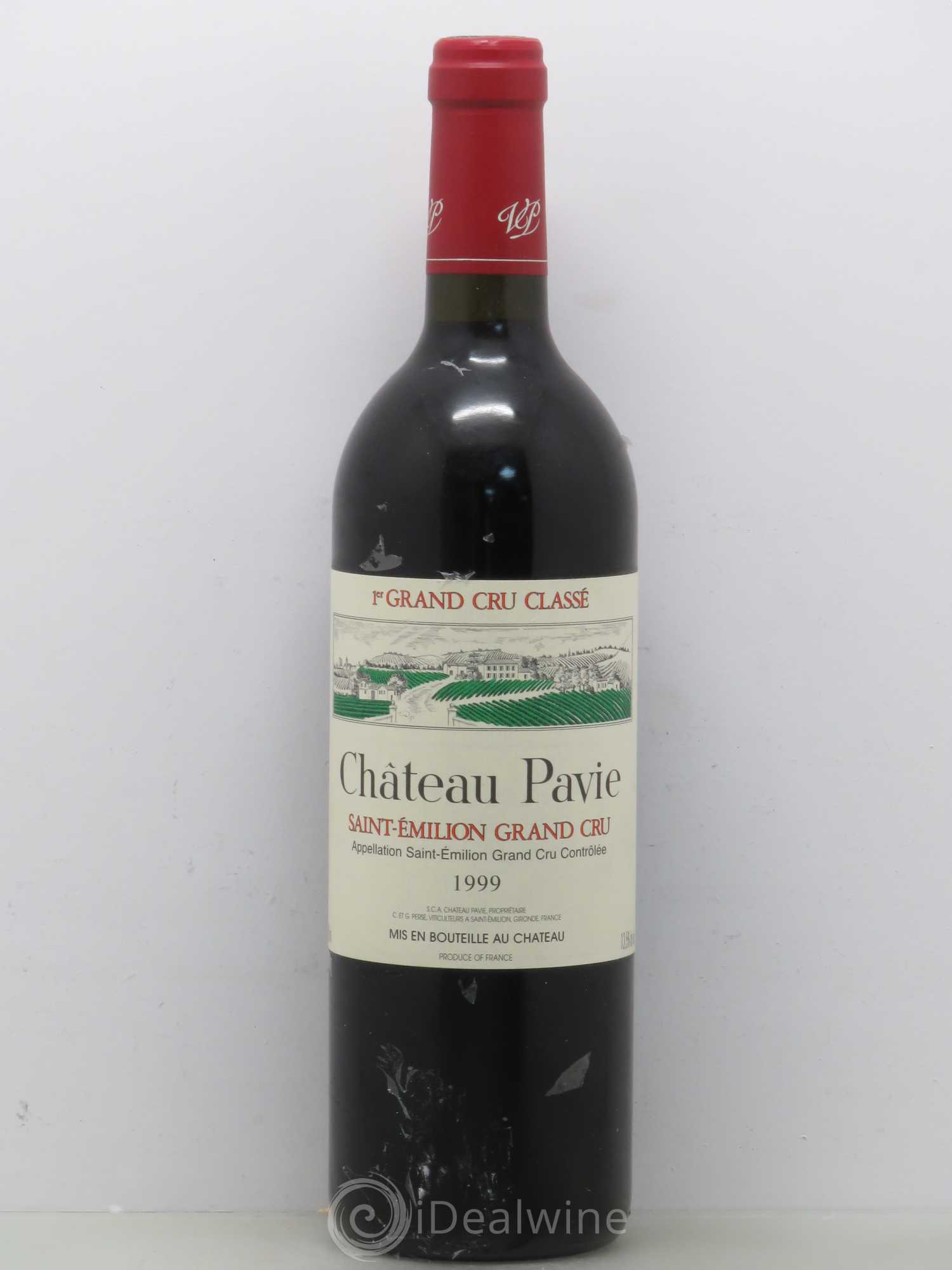 Château Pavie 1er Grand Cru Classé A 1999 - Lot de 1 bouteille - 0