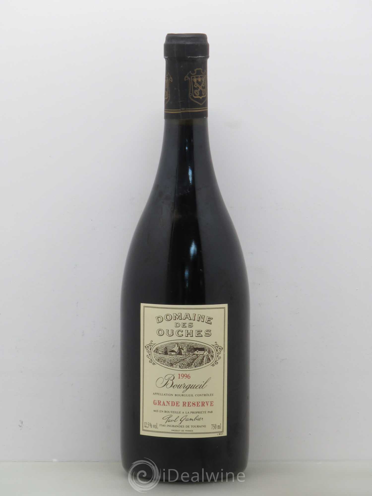 Bourgueil Grande Réserve Domaine des Ouches 1996 - Posten von 1 Flasche - 0