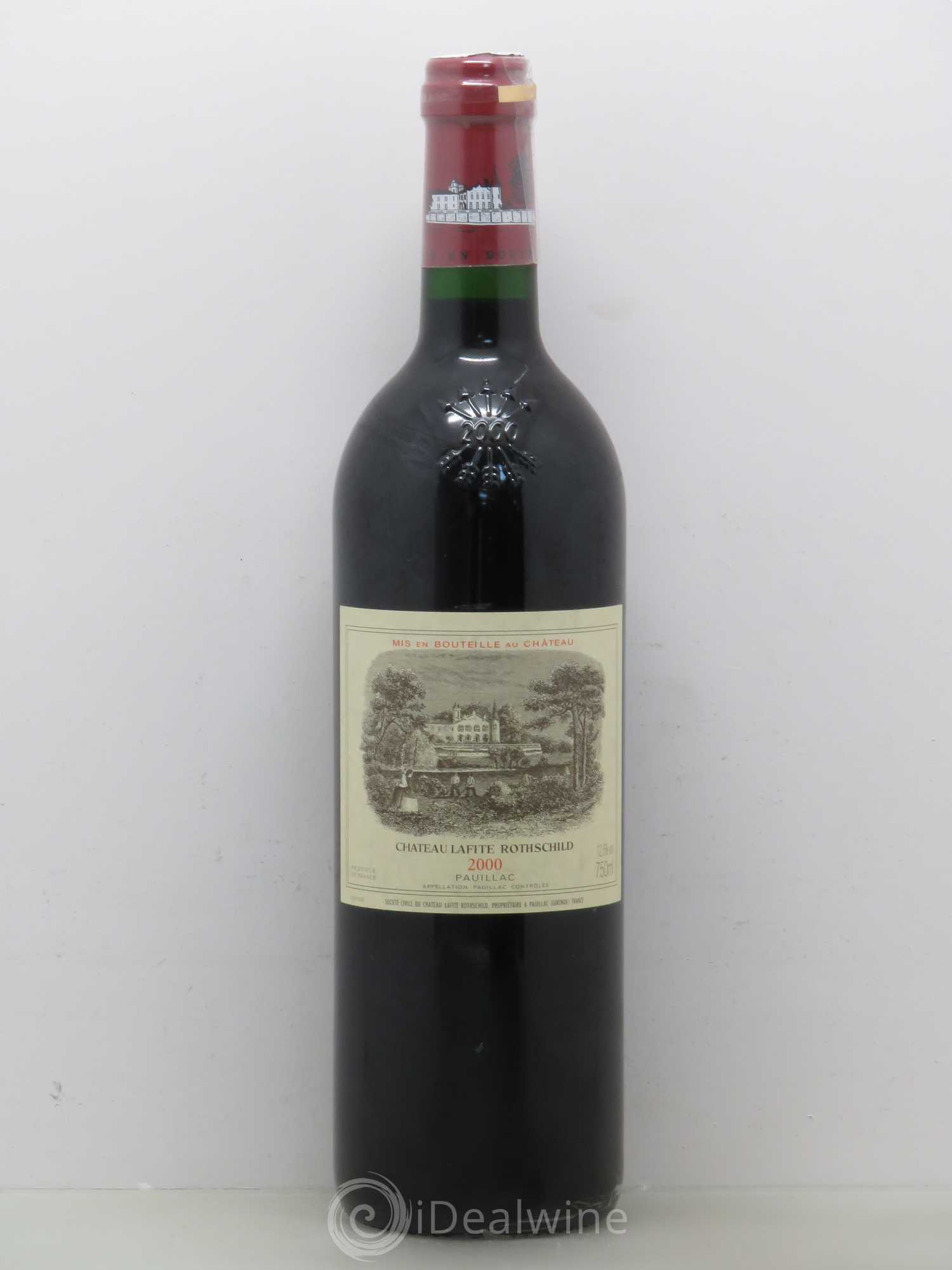 Château Lafite Rothschild 1er Grand Cru Classé 2000 - Lot de 1 bouteille - 0