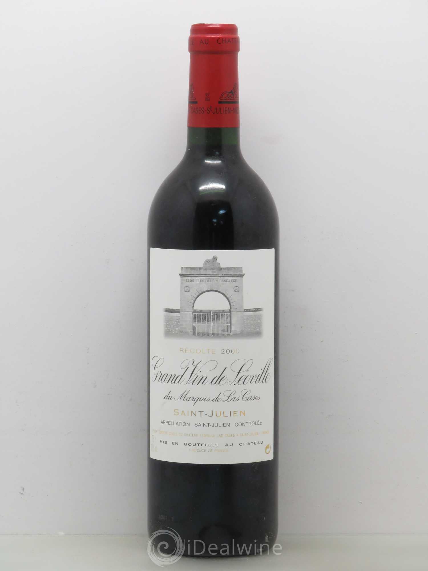 Château Léoville Las Cases 2ème Grand Cru Classé 2000 - Lot de 1 bouteille - 0