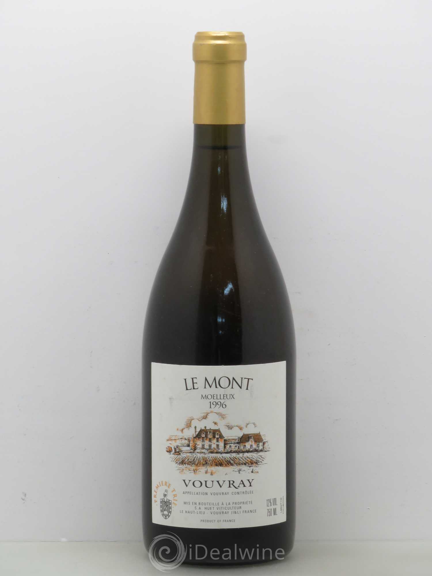 Vouvray Le Mont Moelleux 1ère Trie Domaine Huet 1996 - Lotto di 1 bottiglia - 0