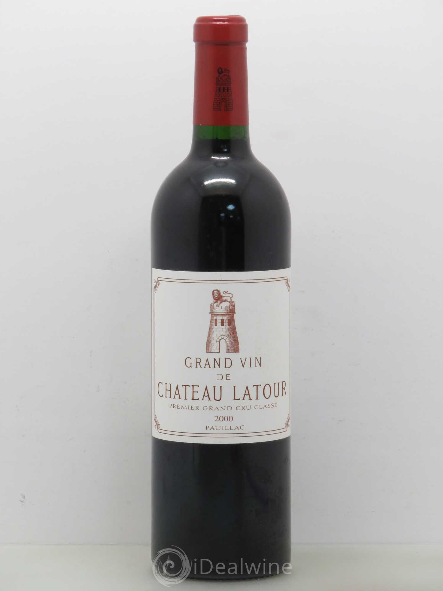 Château Latour 1er Grand Cru Classé 2000 - Lot de 1 bouteille - 0