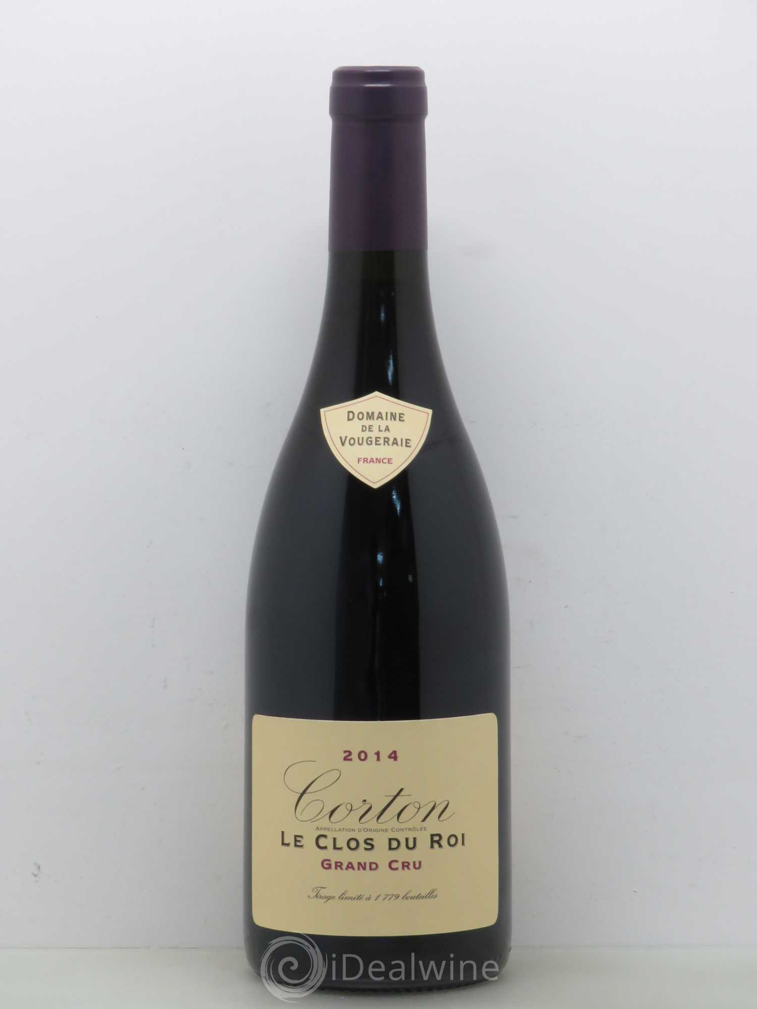 Corton Grand Cru Le Clos du Roi La Vougeraie 2014 - Lot de 1 bouteille - 0